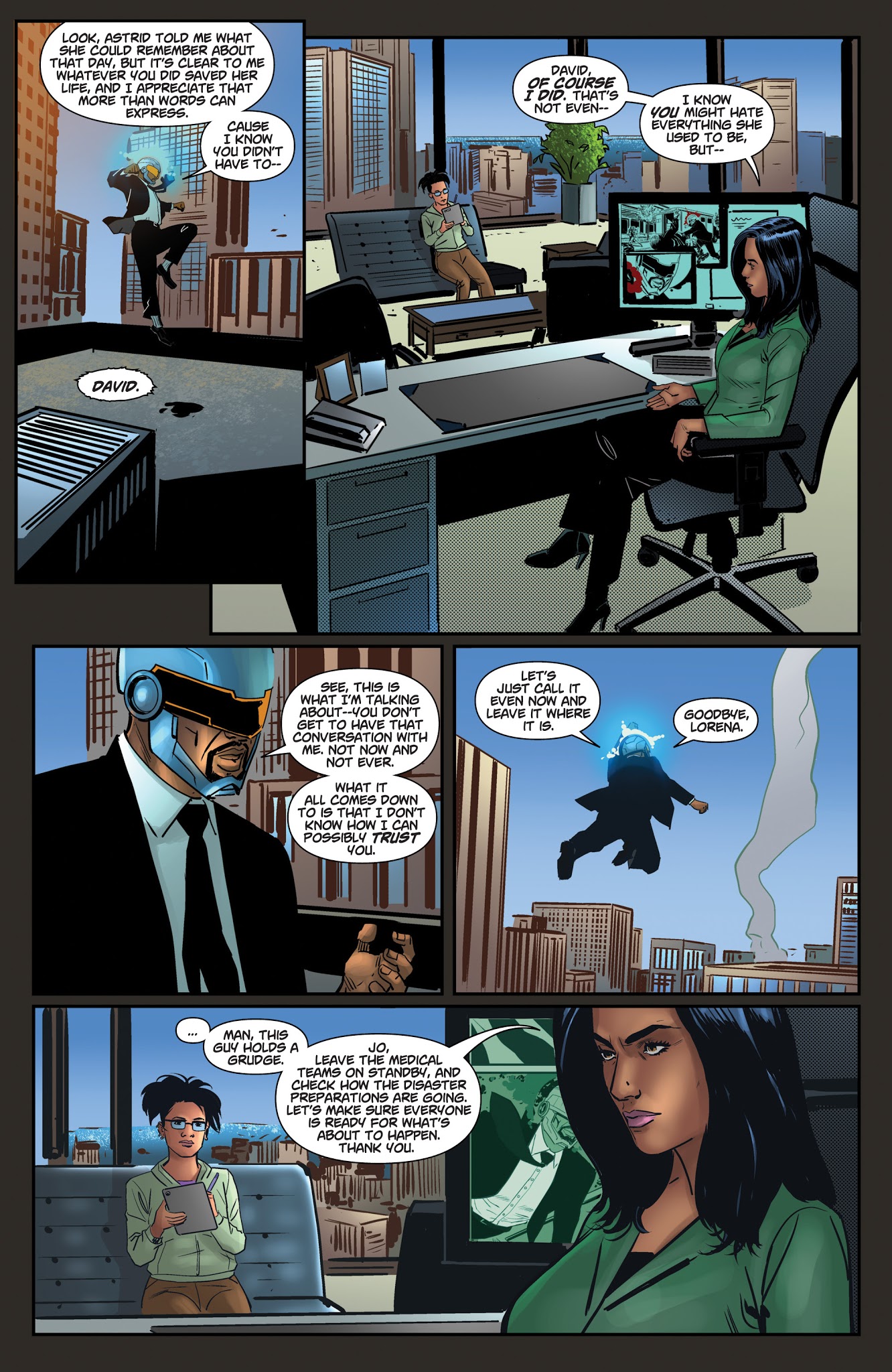 Read online Noble comic -  Issue #9 - 14