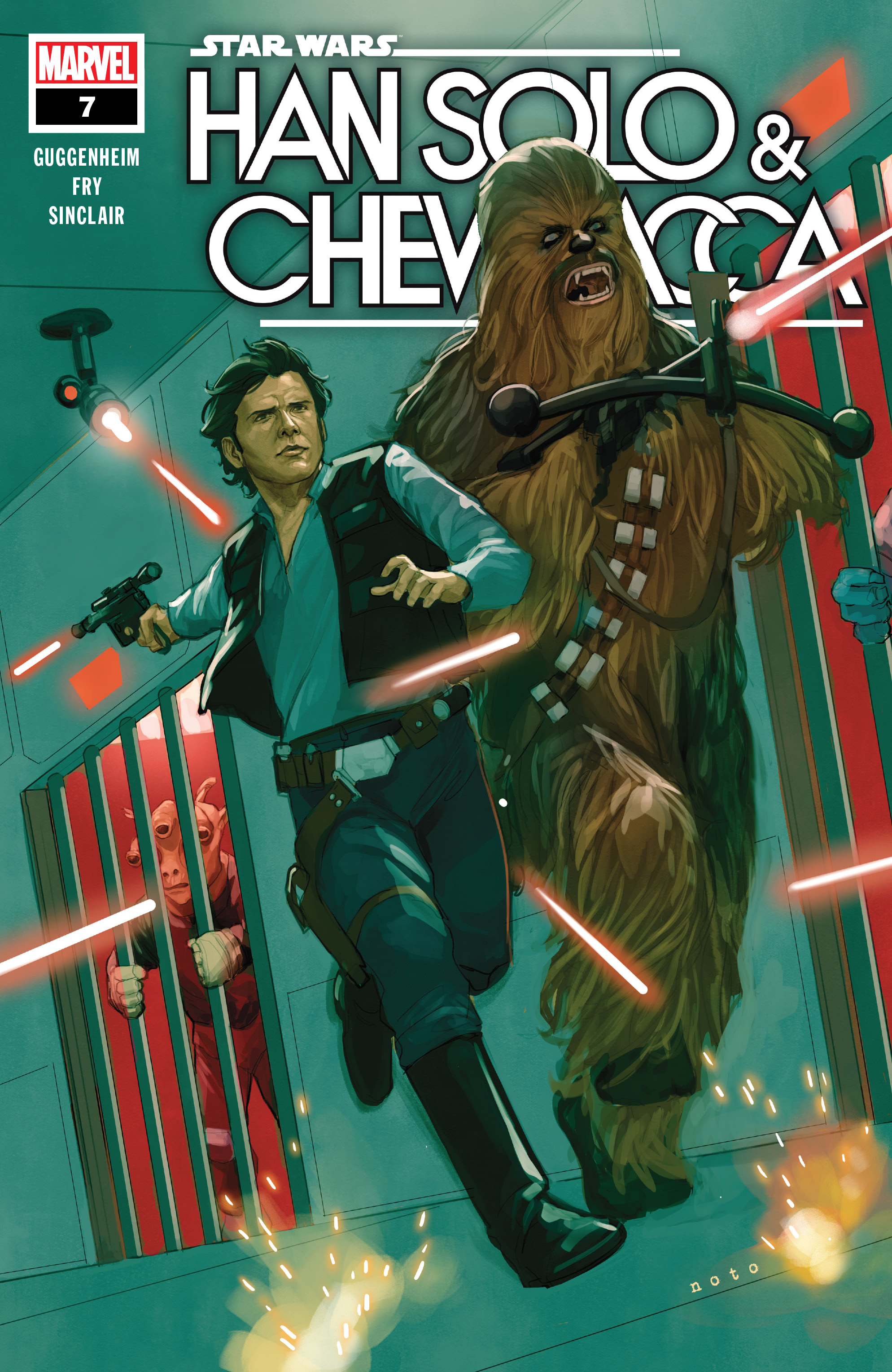 Read online Star Wars: Han Solo & Chewbacca comic -  Issue #7 - 1