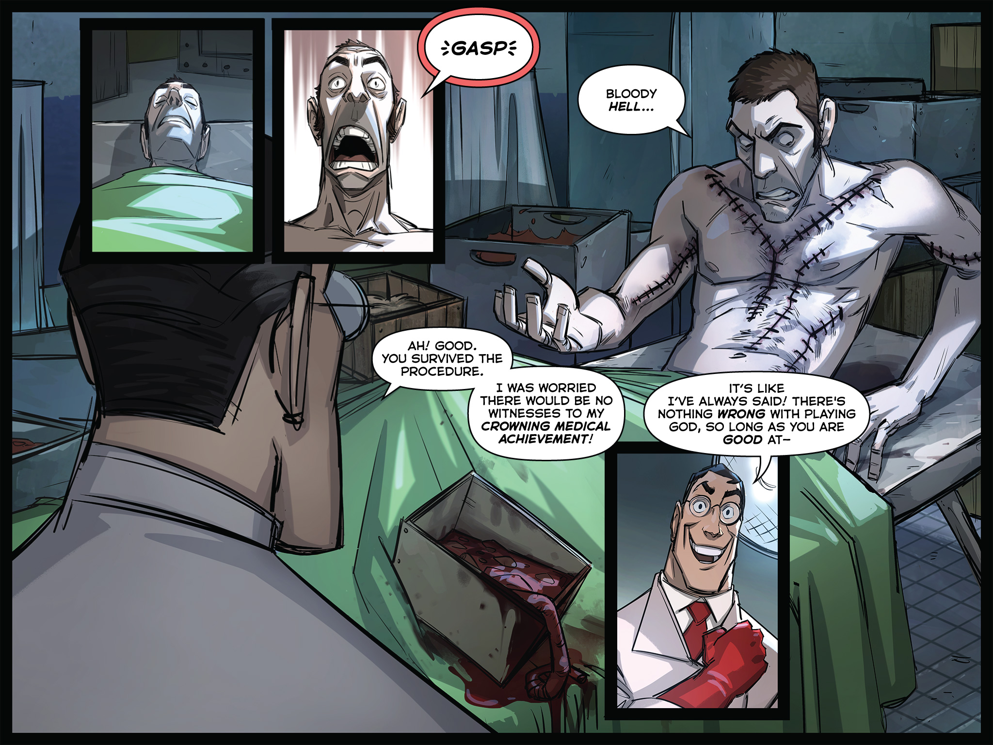 Read online Team Fortress 2 comic -  Issue #5 - 64