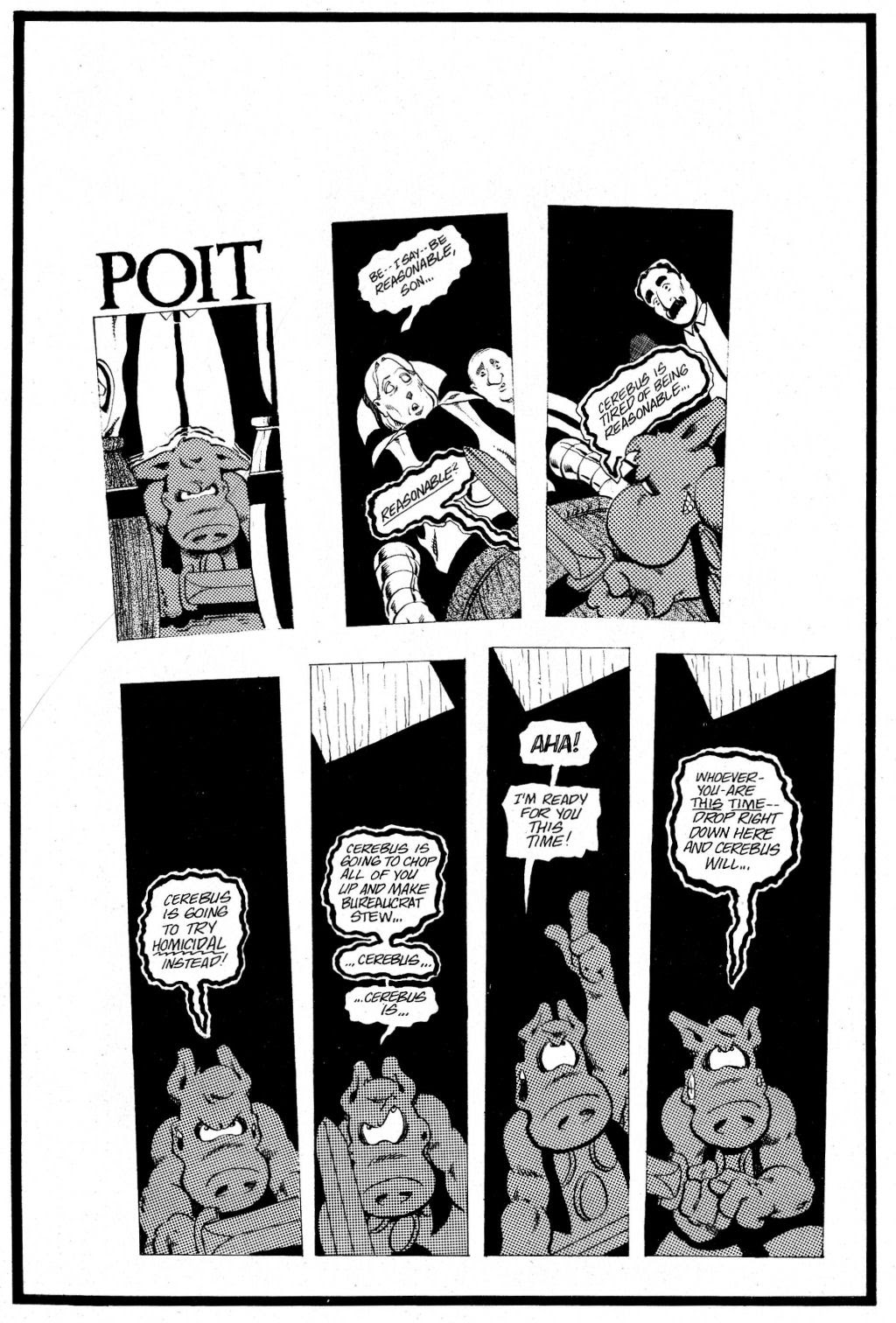 Read online Cerebus comic -  Issue #0 - 21