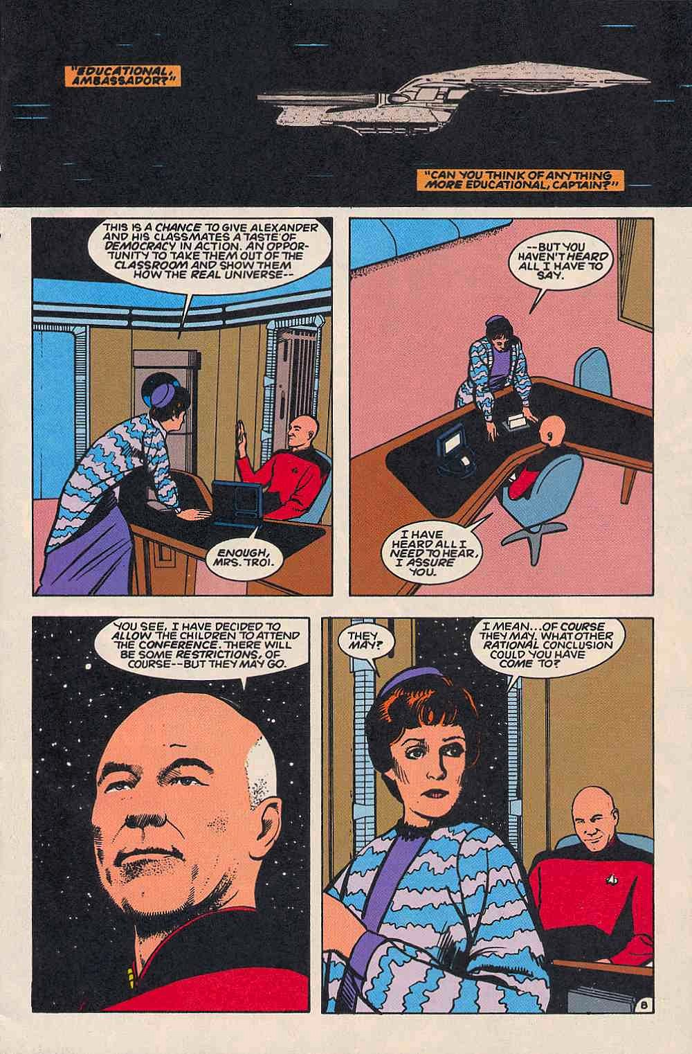 Read online Star Trek: The Next Generation (1989) comic -  Issue #56 - 9
