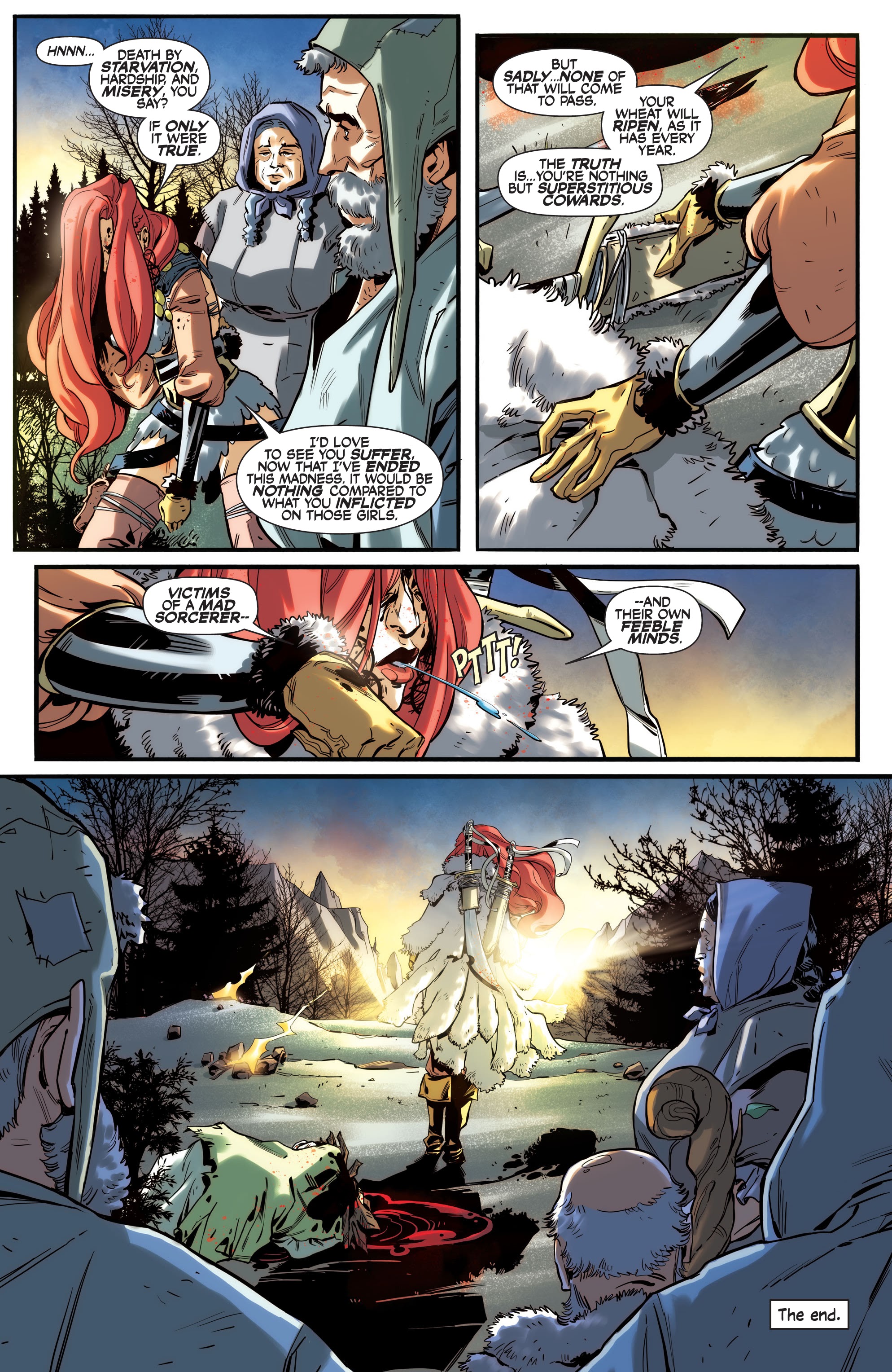 Read online Red Sonja (2019) comic -  Issue # _Holiday Special 2021 - 31