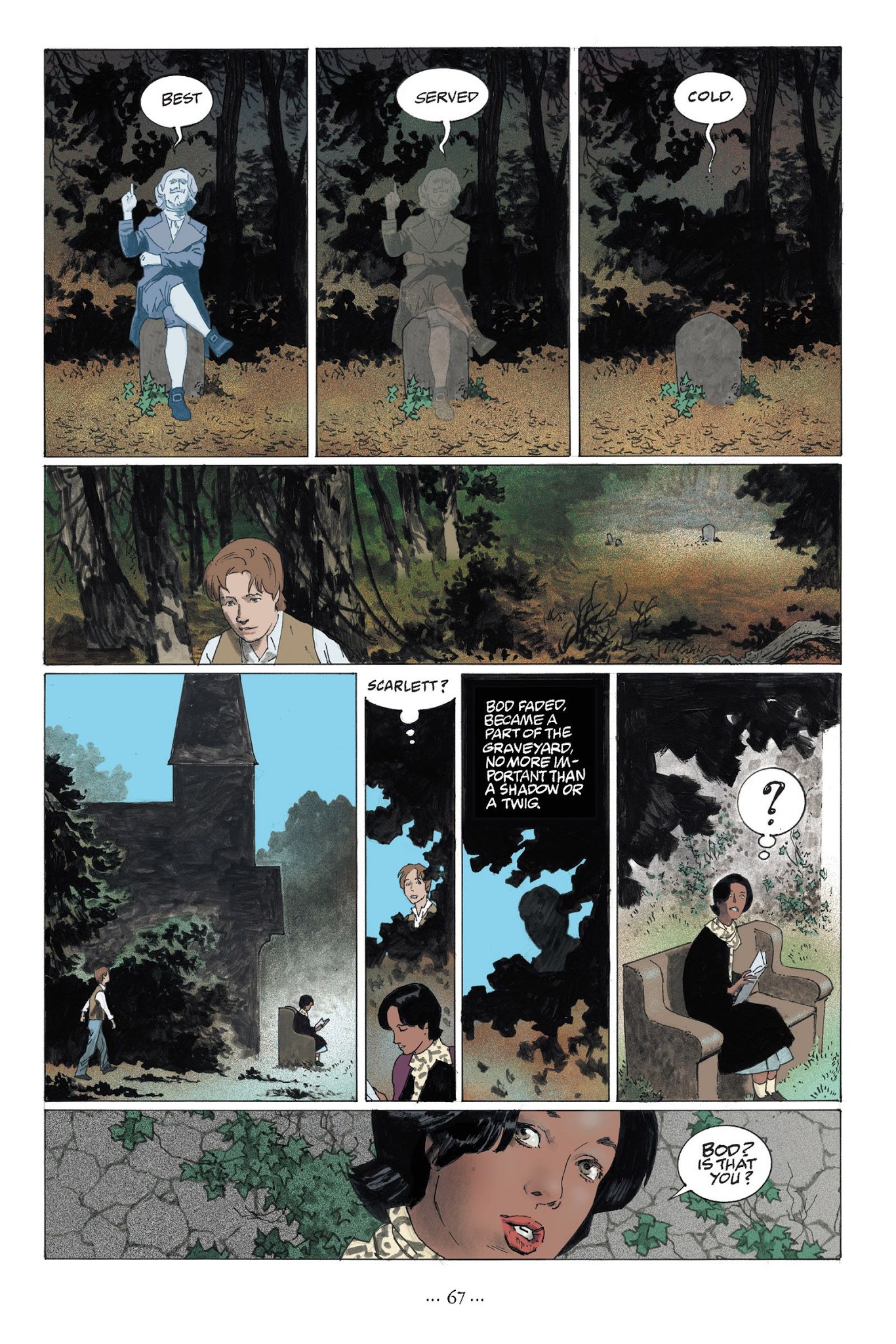 Read online The Graveyard Book: Graphic Novel comic -  Issue # TPB 2 - 73