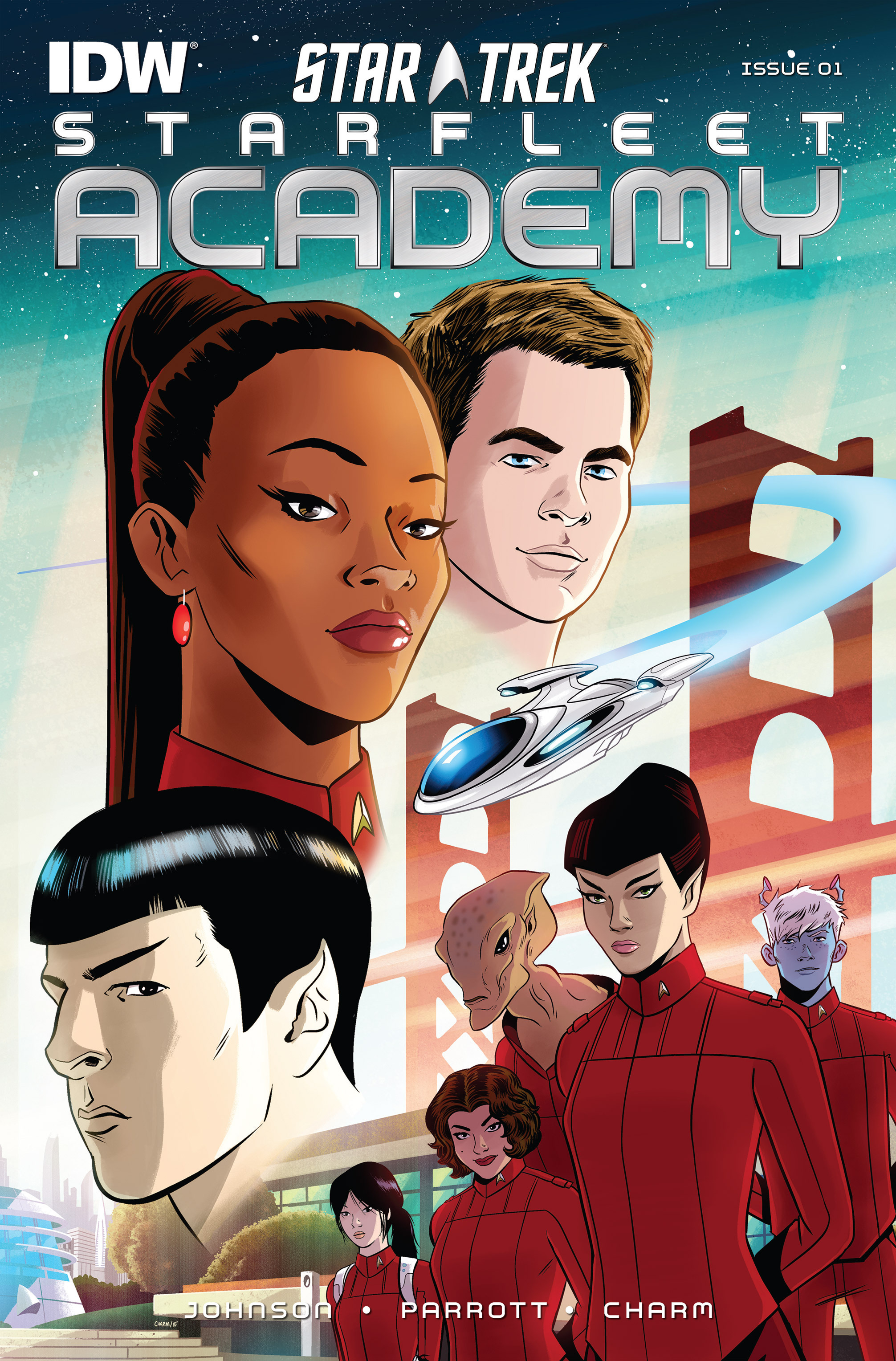 Read online Star Trek: Starfleet Academy (2015) comic -  Issue #1 - 1