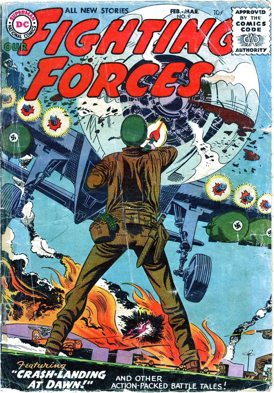 Read online Our Fighting Forces comic -  Issue #9 - 1