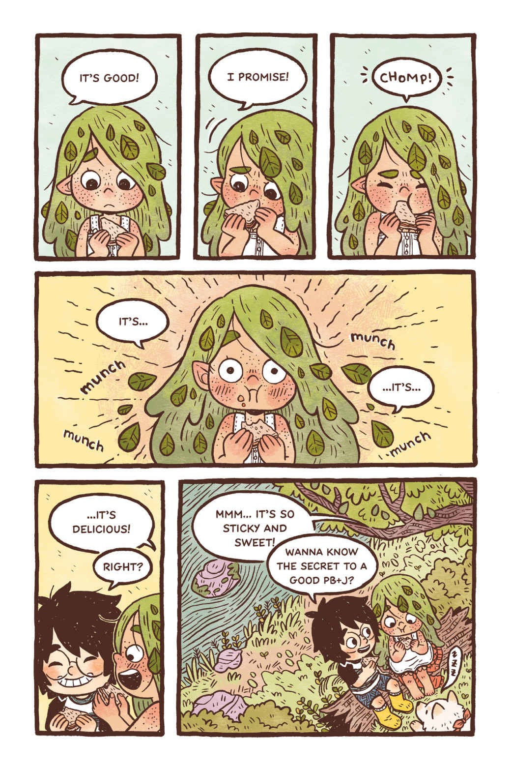 Read online Pilu of the Woods comic -  Issue # TPB (Part 1) - 65