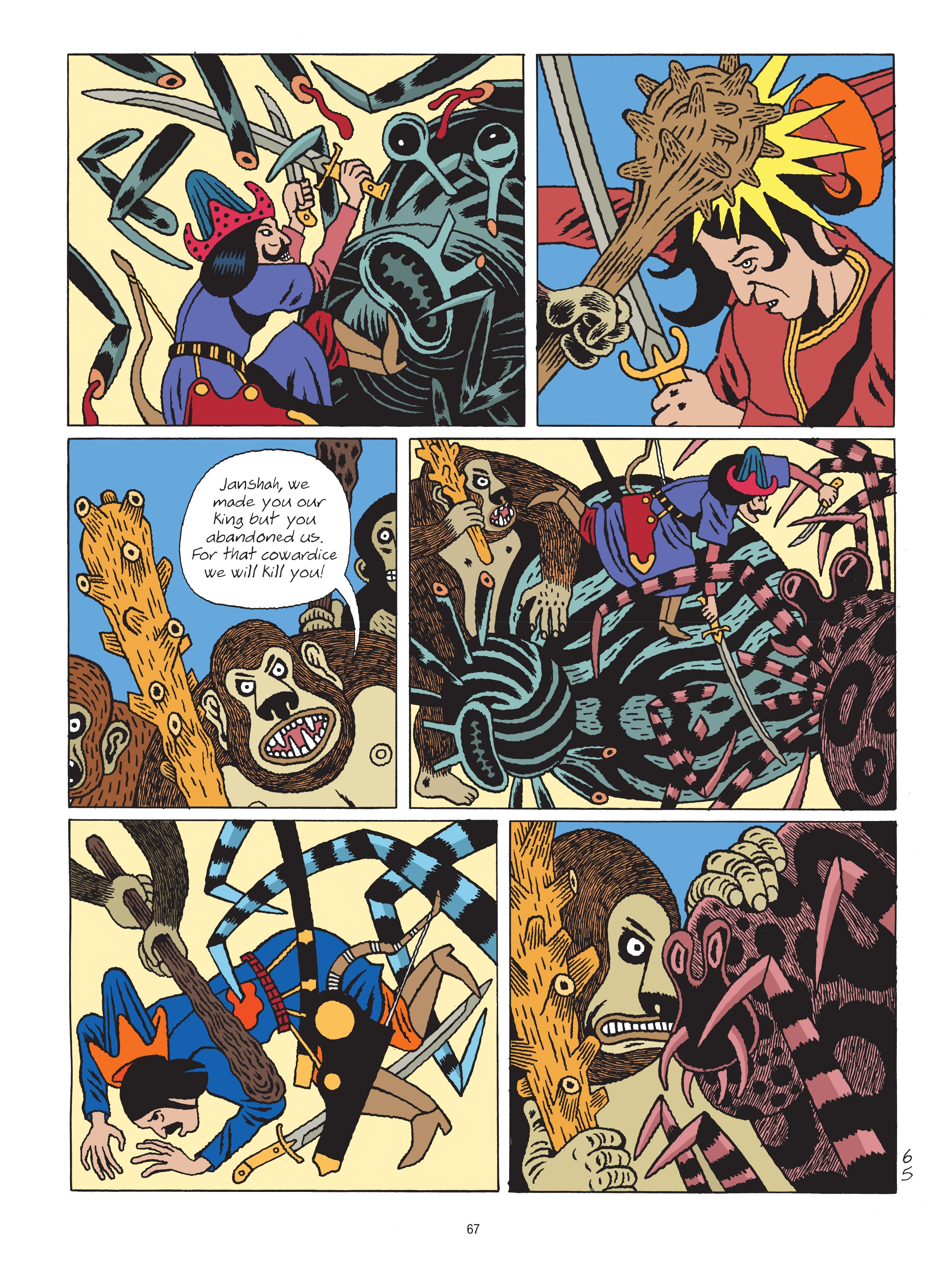 Read online A Tale of a Thousand and One Nights: HASIB & the Queen of Serpents comic -  Issue # TPB - 67