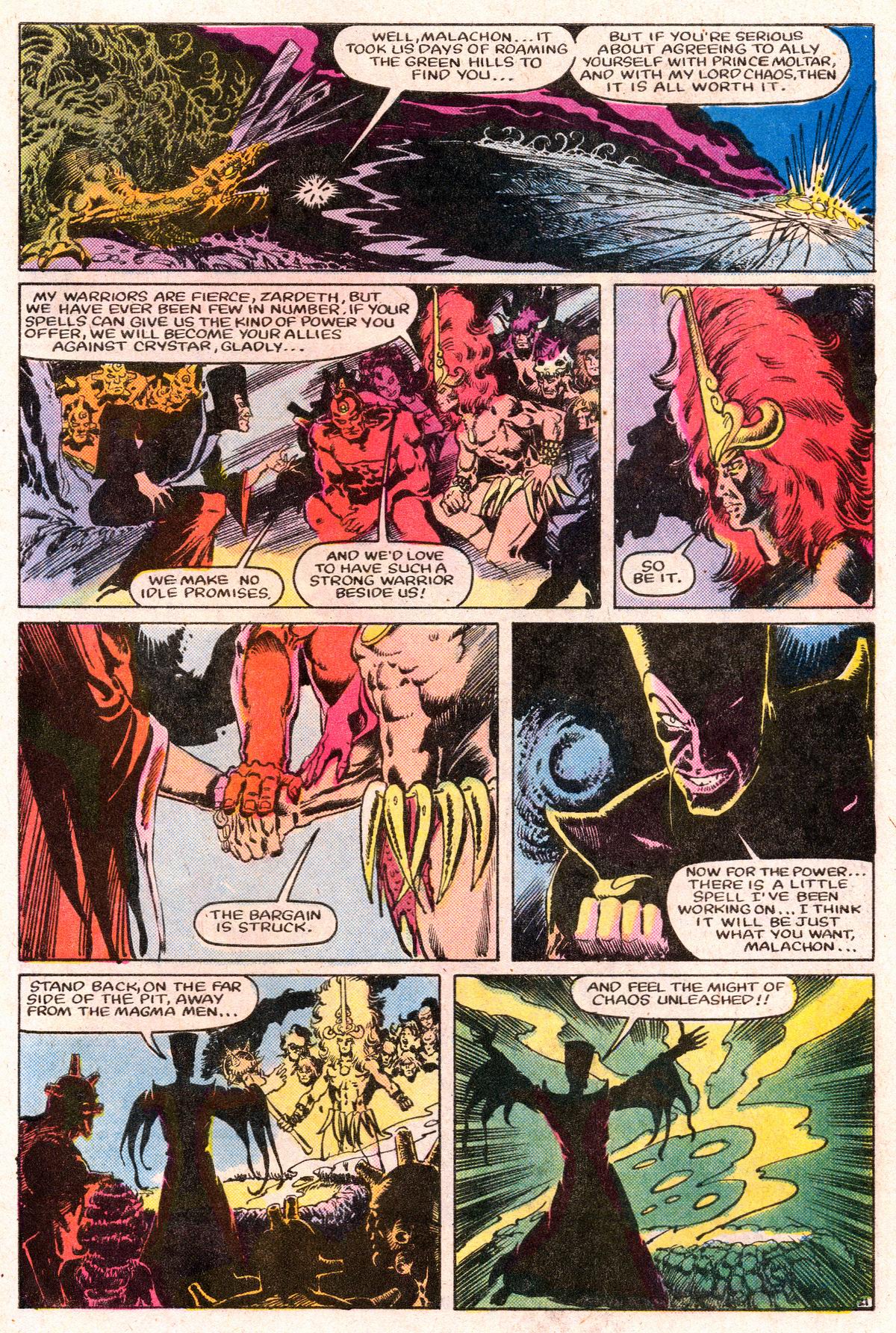 Read online The Saga of Crystar, Crystal Warrior comic -  Issue #7 - 23