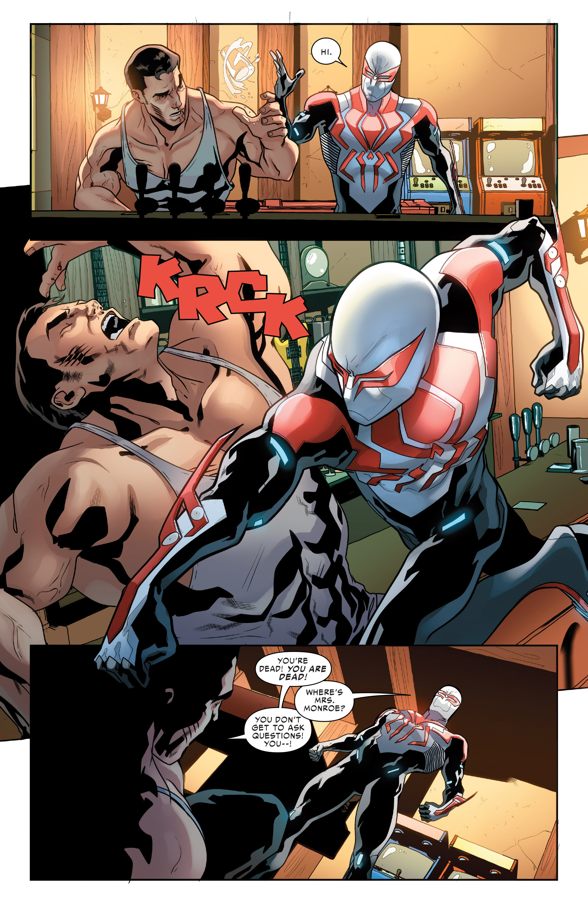 Read online Spider-Man 2099 (2015) comic -  Issue #9 - 6