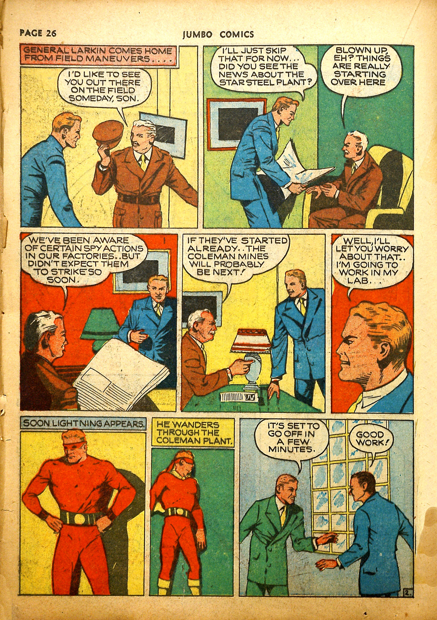 Read online Jumbo Comics comic -  Issue #23 - 28