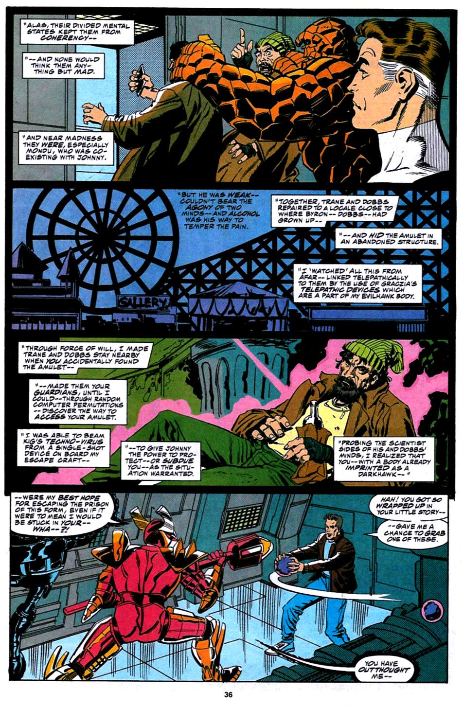 Read online Darkhawk (1991) comic -  Issue #25 - 29