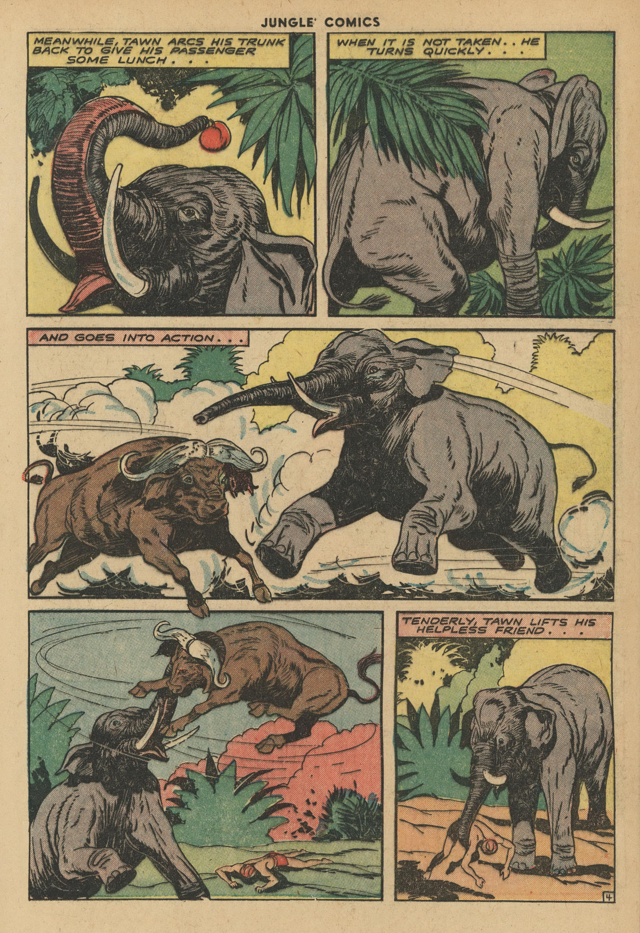 Read online Jungle Comics comic -  Issue #54 - 31
