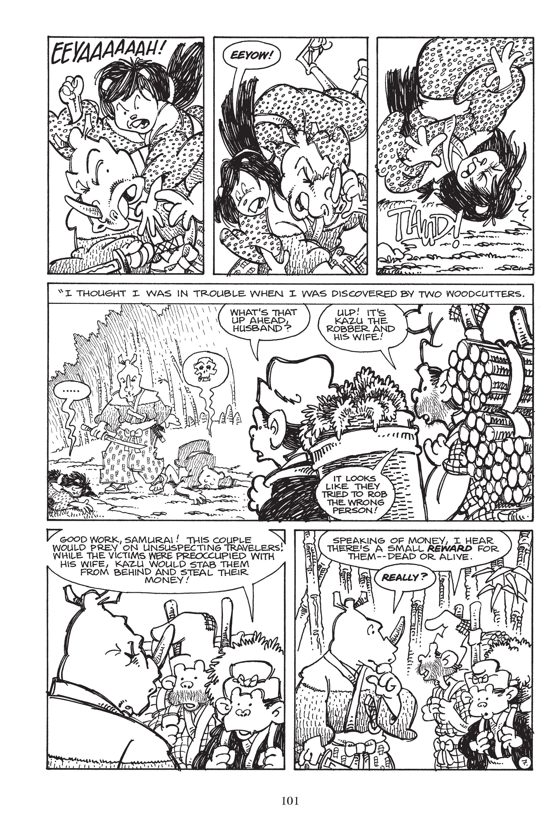 Read online Usagi Yojimbo (1987) comic -  Issue # _TPB 7 - 94