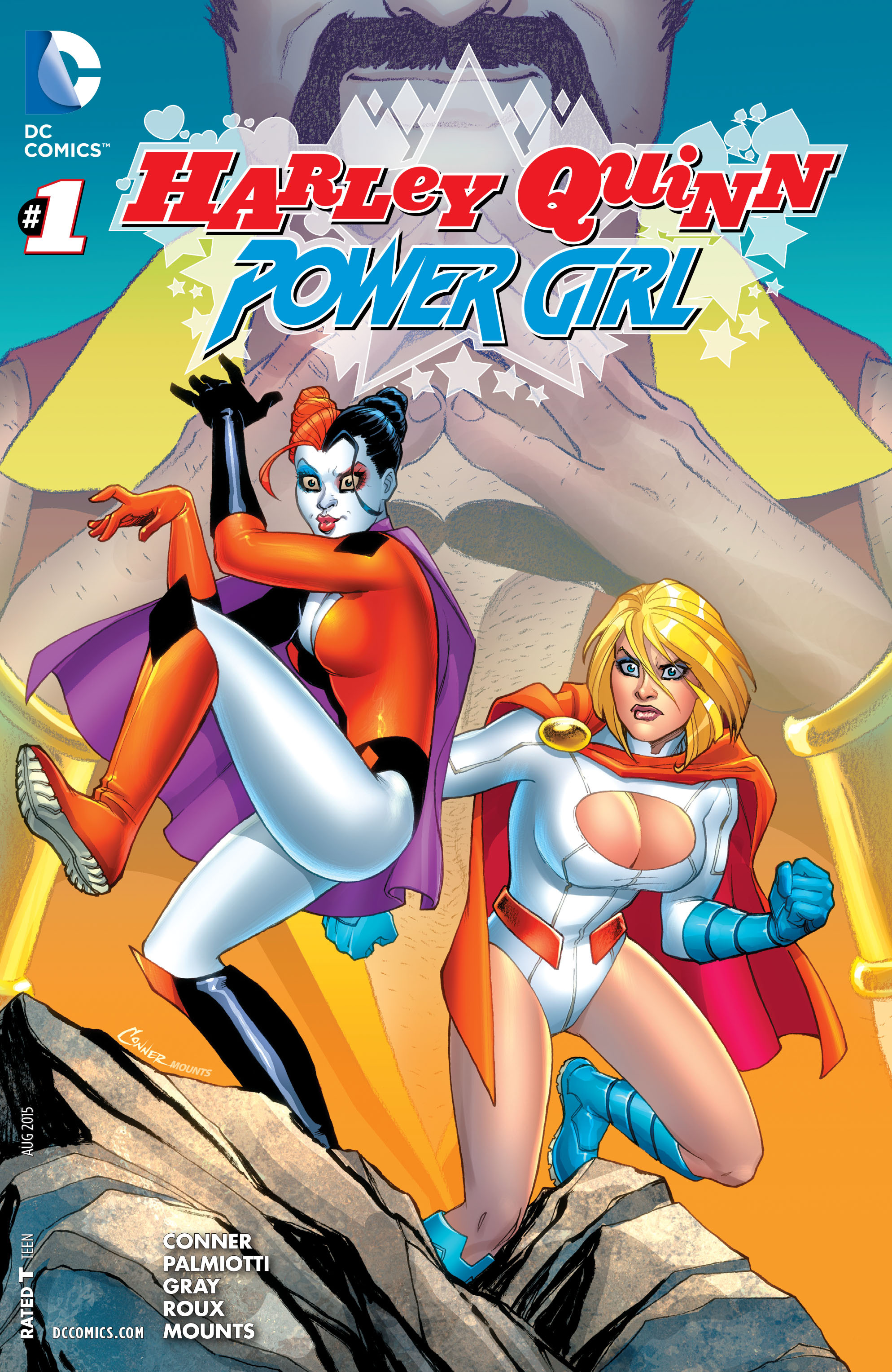 Black Widow Power Girl Porn - Harley Quinn and Power Girl | Viewcomic reading comics ...