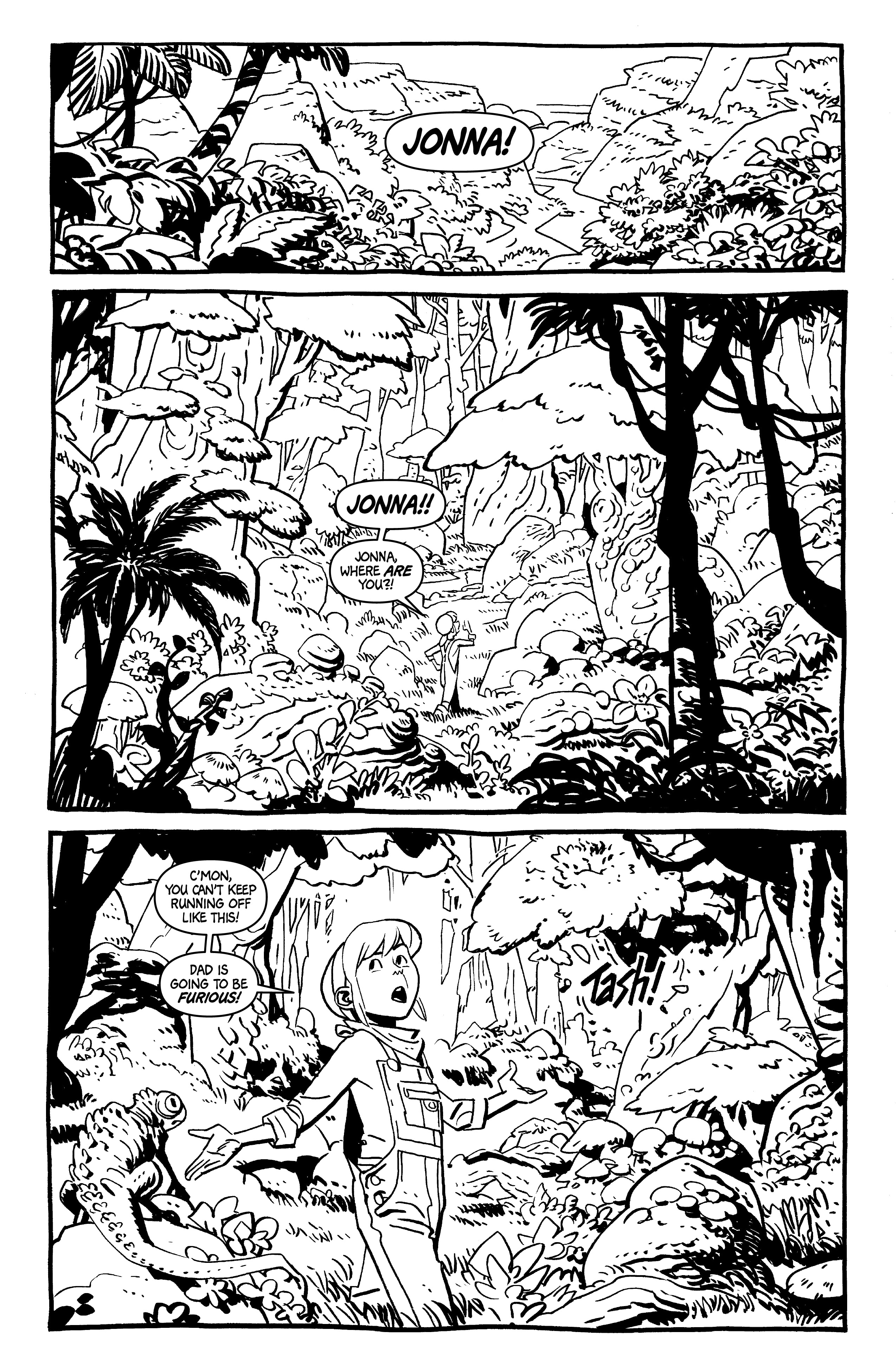 Read online Jonna and the Unpossible Monsters comic -  Issue # _Drawing Board Edition - 4