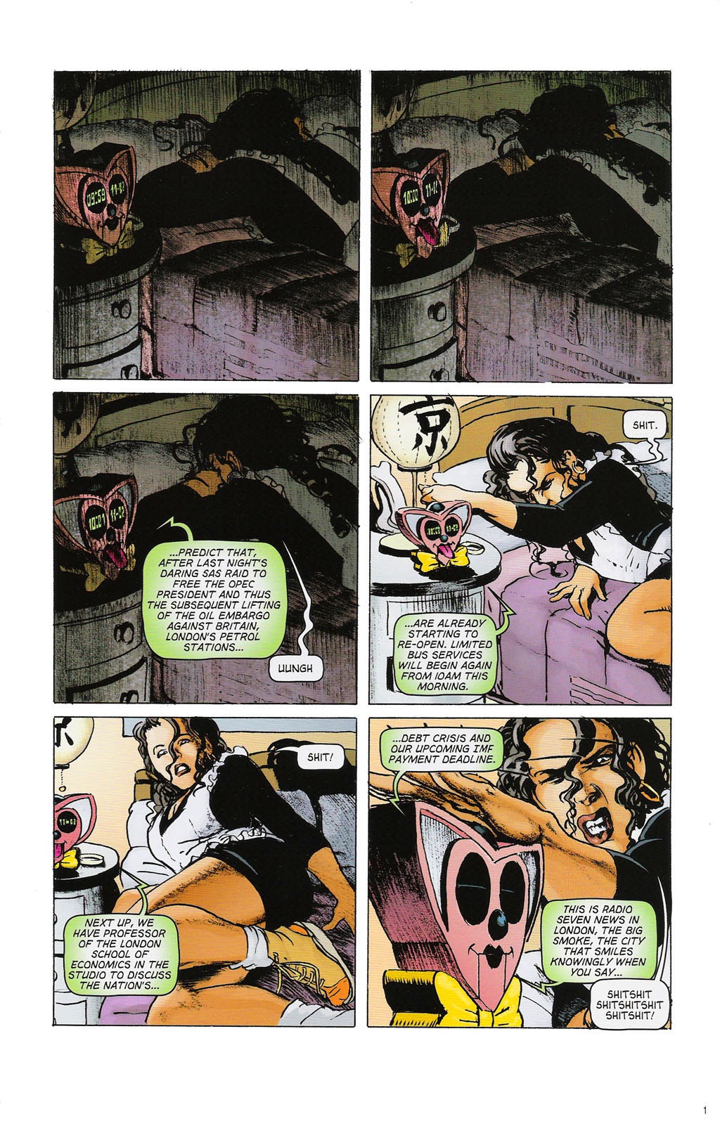 Read online Smoke comic -  Issue #3 - 3