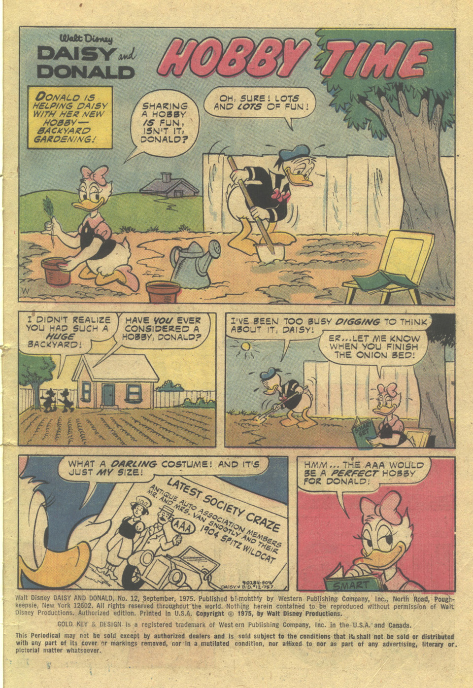 Read online Walt Disney Daisy and Donald comic -  Issue #12 - 3