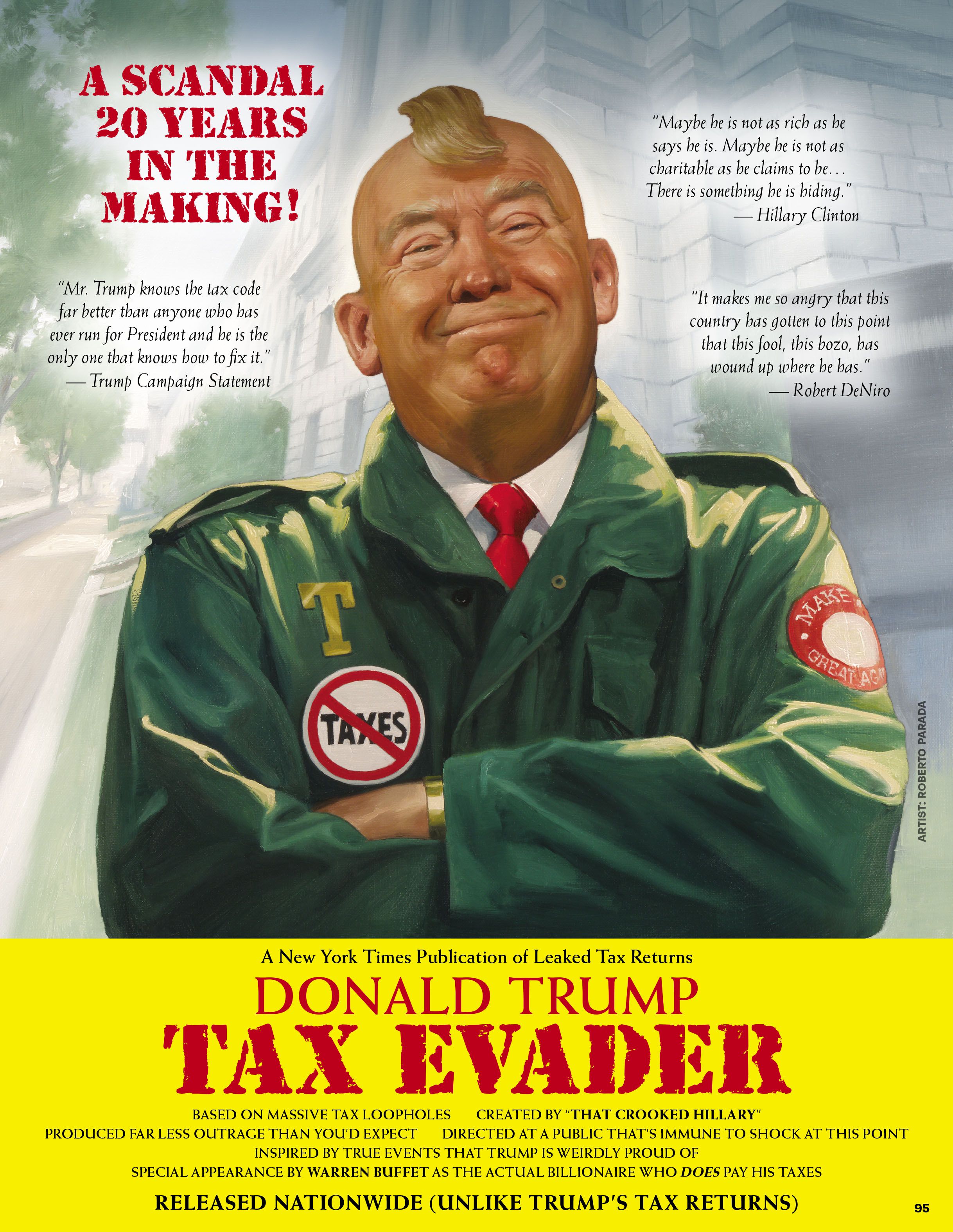Read online MAD About Trump: A Brilliant Look at Our Brainless President comic -  Issue # TPB - 97