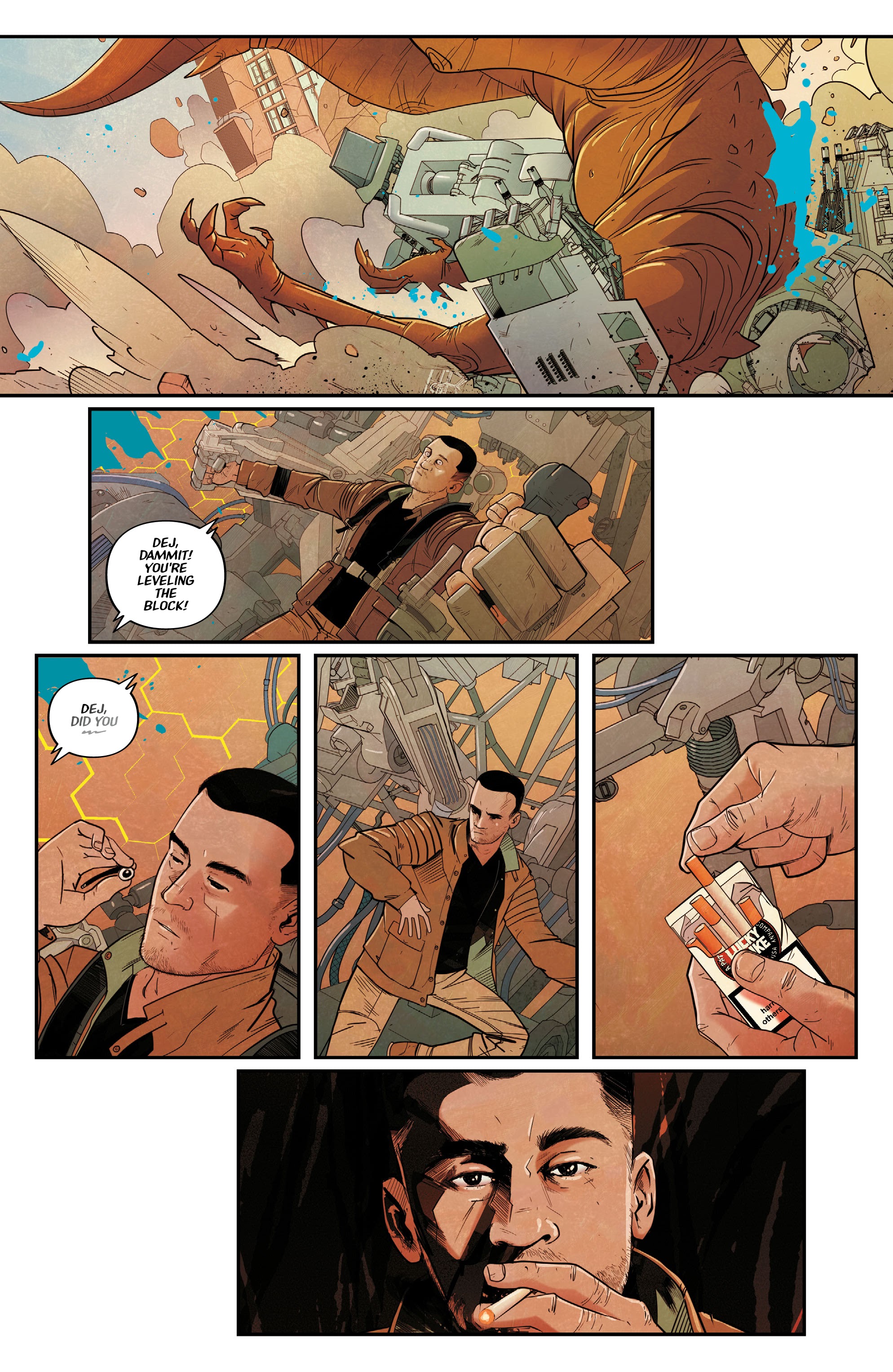 Read online We Ride Titans comic -  Issue #1 - 9