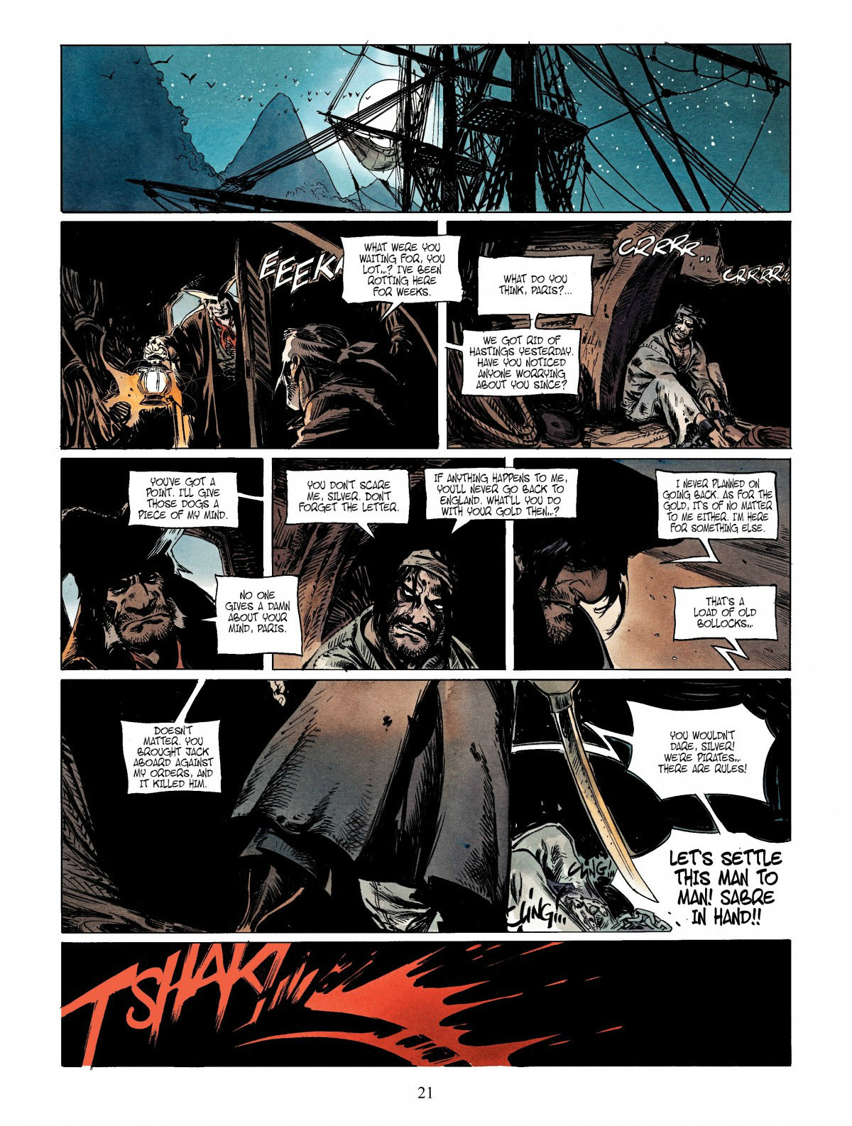 Read online Long John Silver comic -  Issue #3 - 20