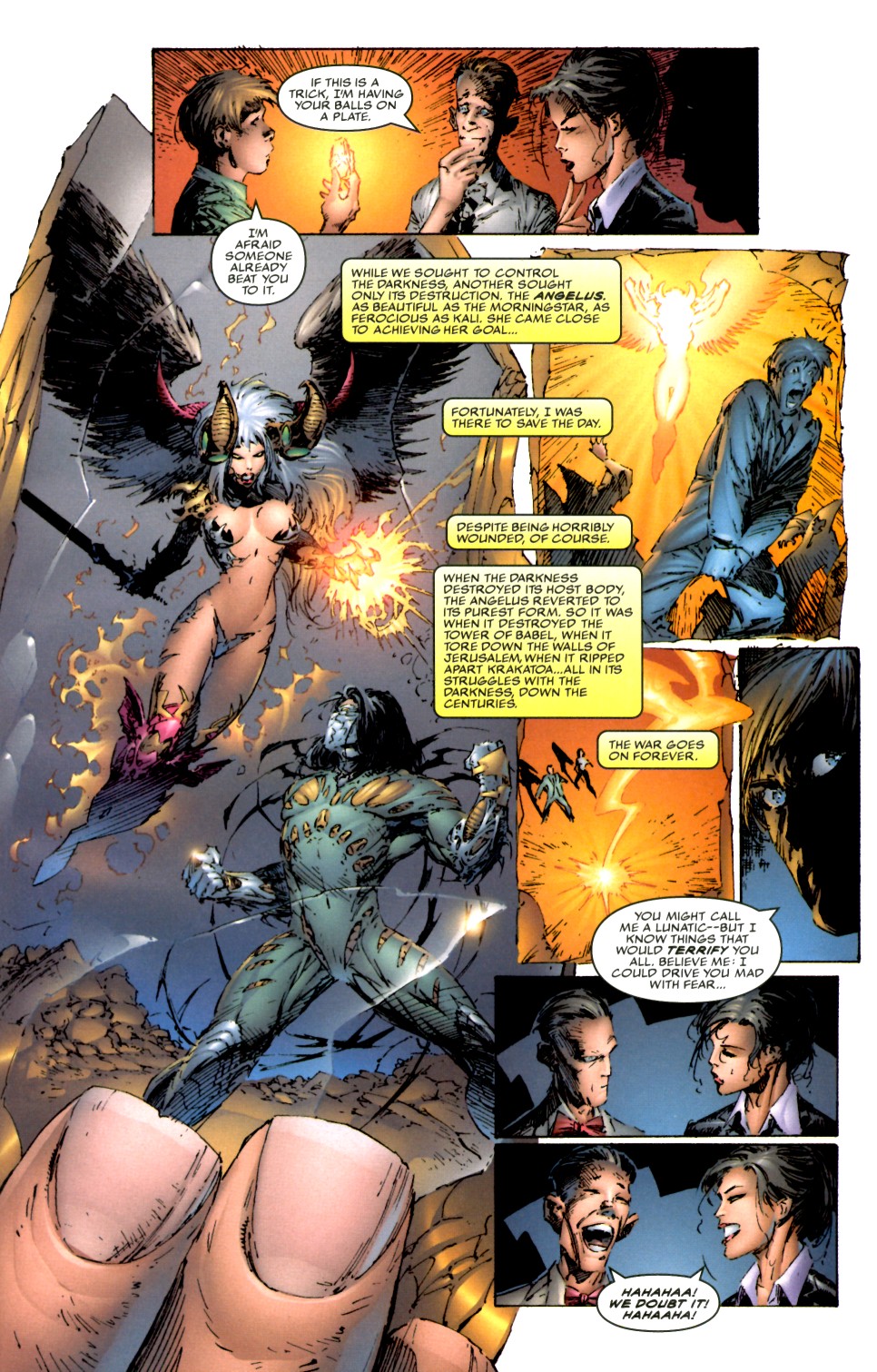 Read online The Darkness (1996) comic -  Issue #11 - 21