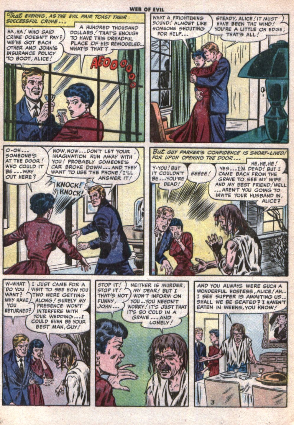 Read online Web of Evil comic -  Issue #12 - 14