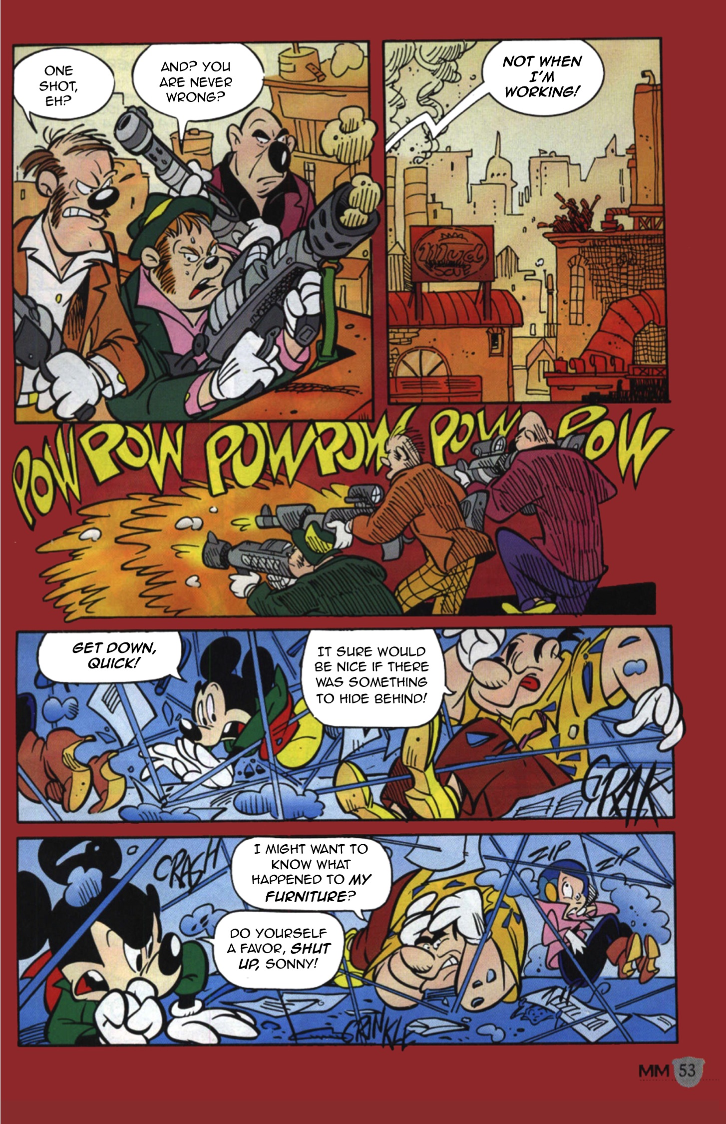 Read online Mickey Mouse Mystery Magazine comic -  Issue #2 - 53
