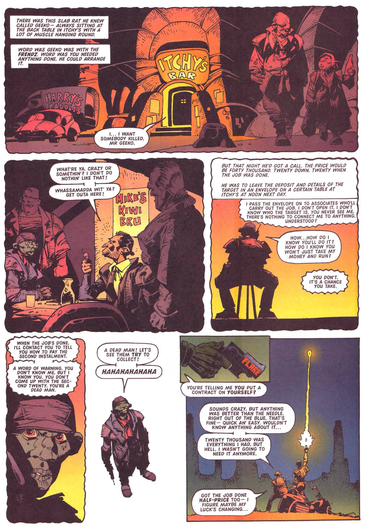 Read online Judge Dredd Megazine (vol. 3) comic -  Issue #50 - 16