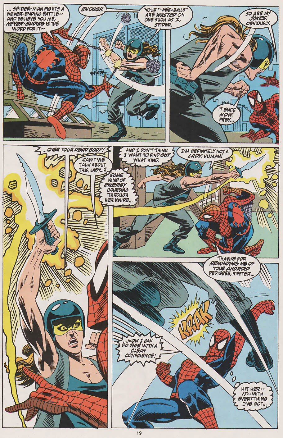 Read online Web of Spider-Man (1985) comic -  Issue #79 - 16
