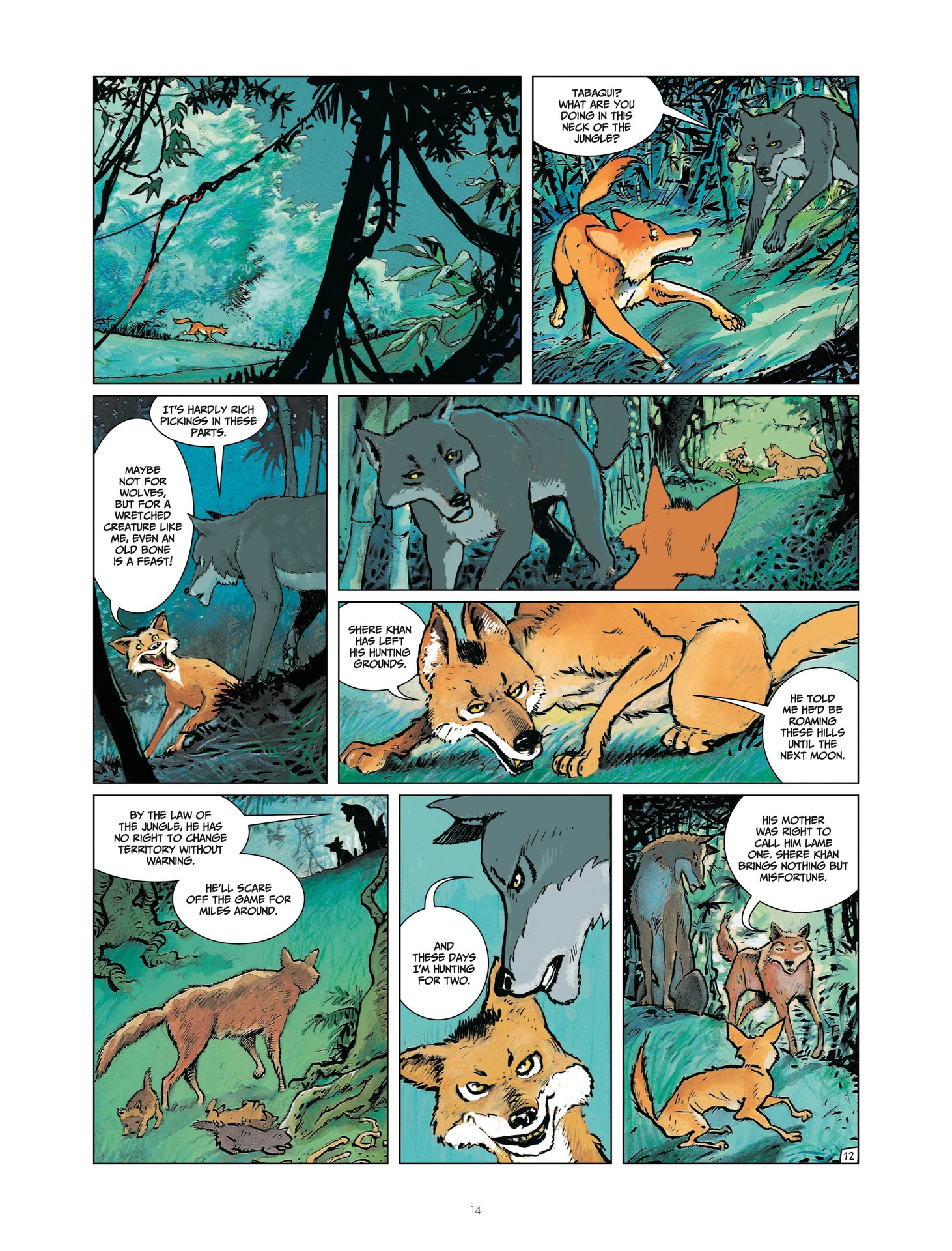Read online The Last Jungle Book comic -  Issue #1 - 14