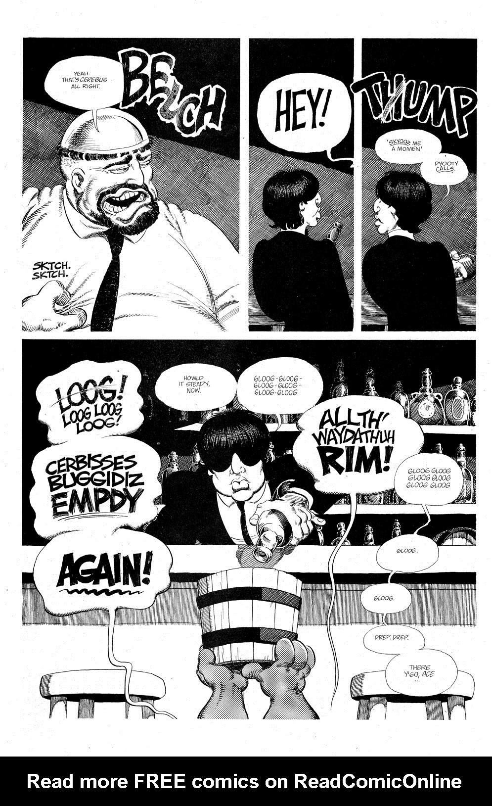 Read online Cerebus comic -  Issue #202 - 6