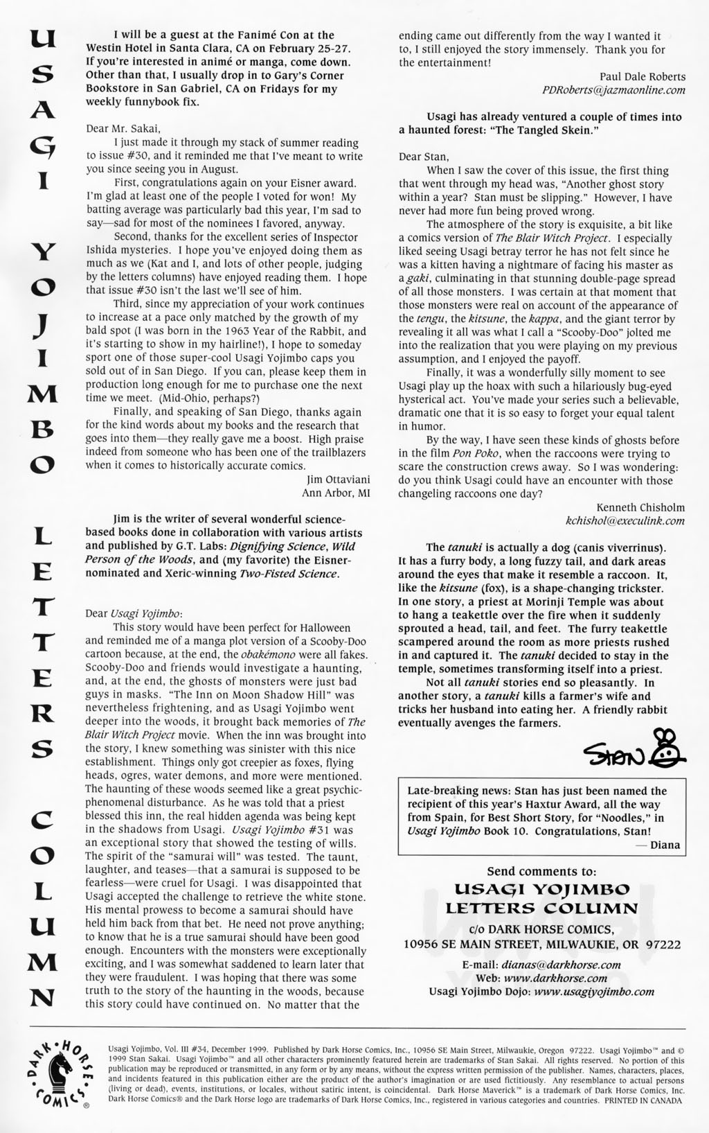 Read online Usagi Yojimbo (1996) comic -  Issue #34 - 27