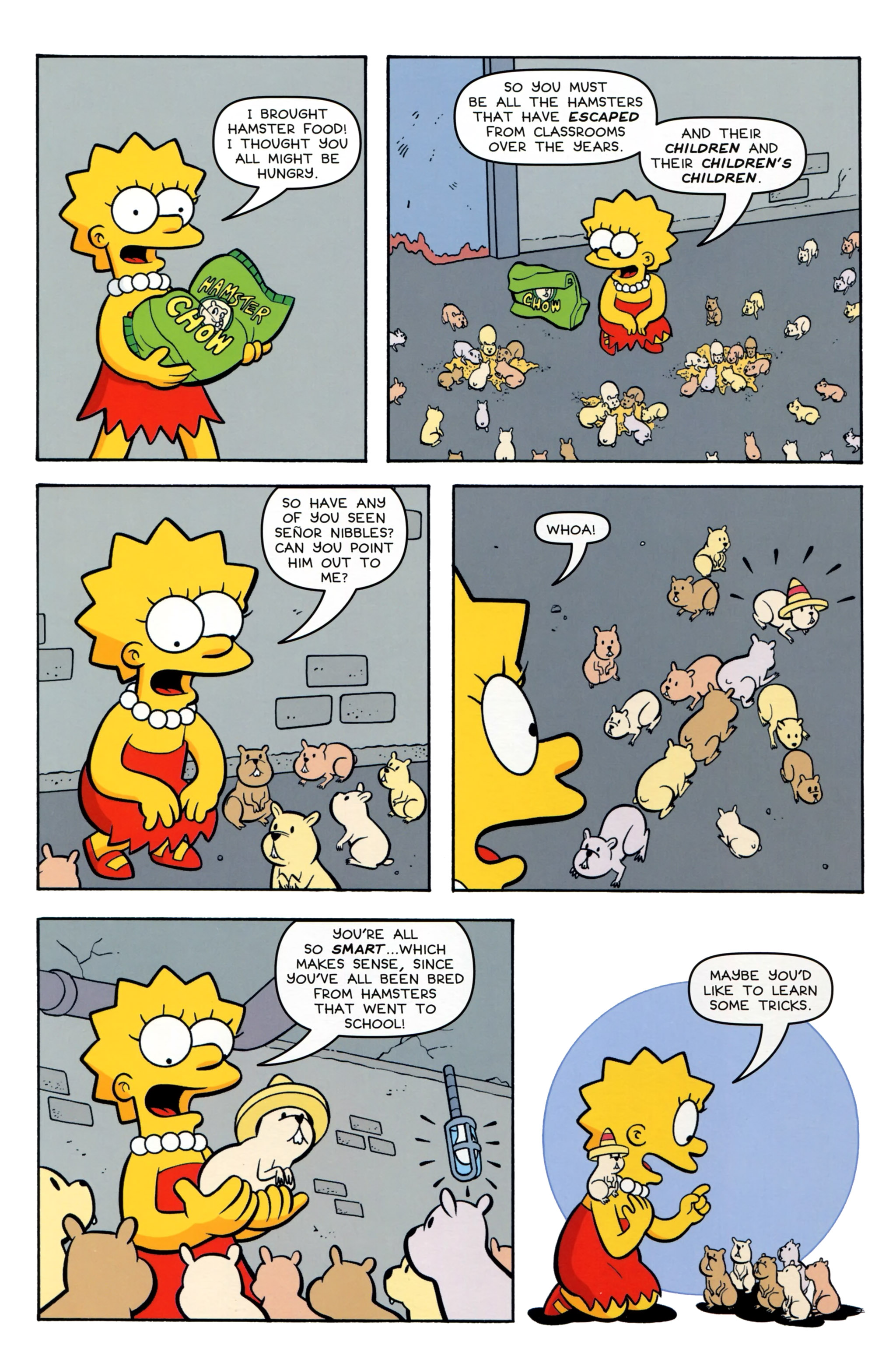 Read online Simpsons Comics comic -  Issue #222 - 13