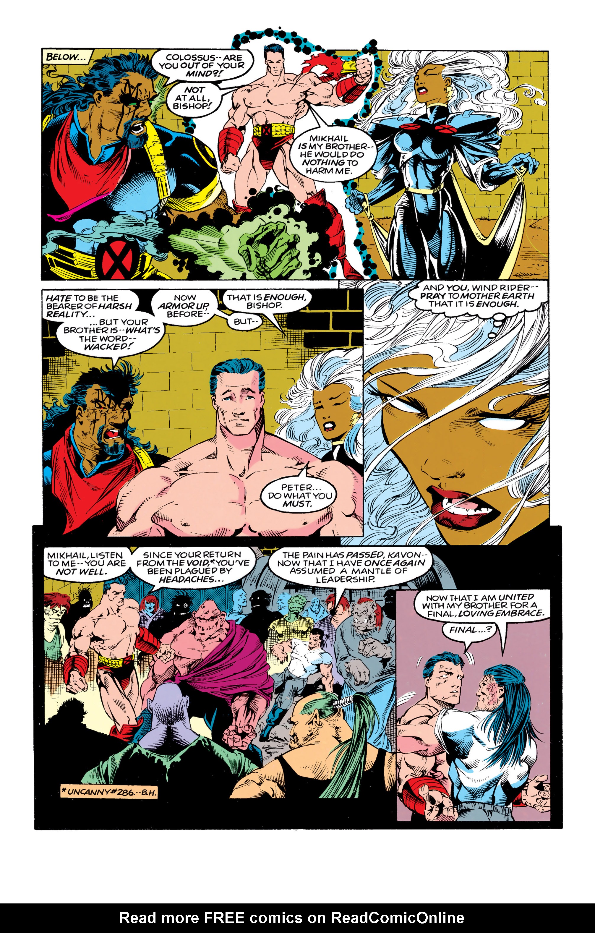 Read online Uncanny X-Men (1963) comic -  Issue #293 - 6