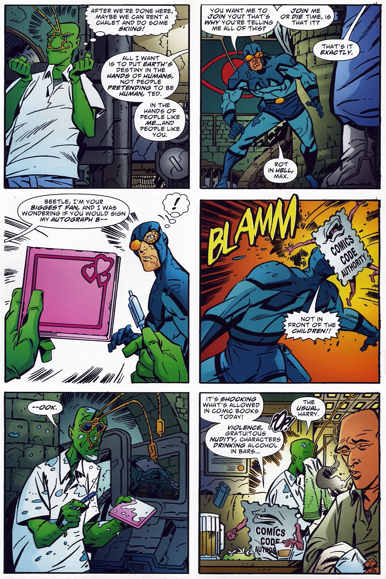 Read online Ambush Bug: Year None comic -  Issue #2 - 20