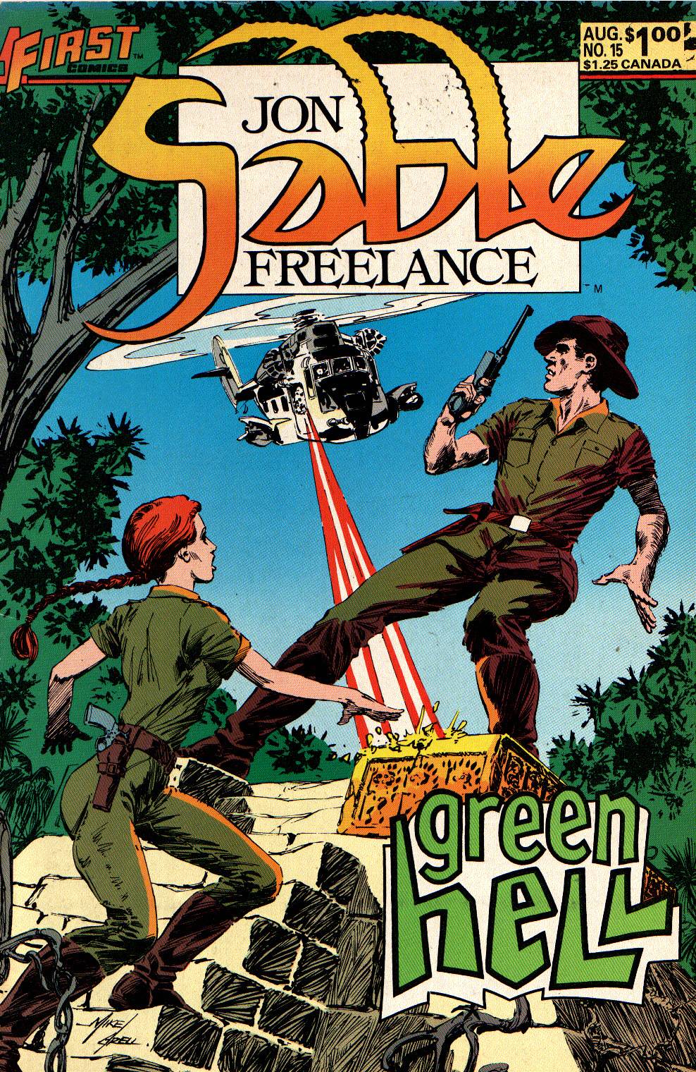 Read online Jon Sable, Freelance comic -  Issue #15 - 1
