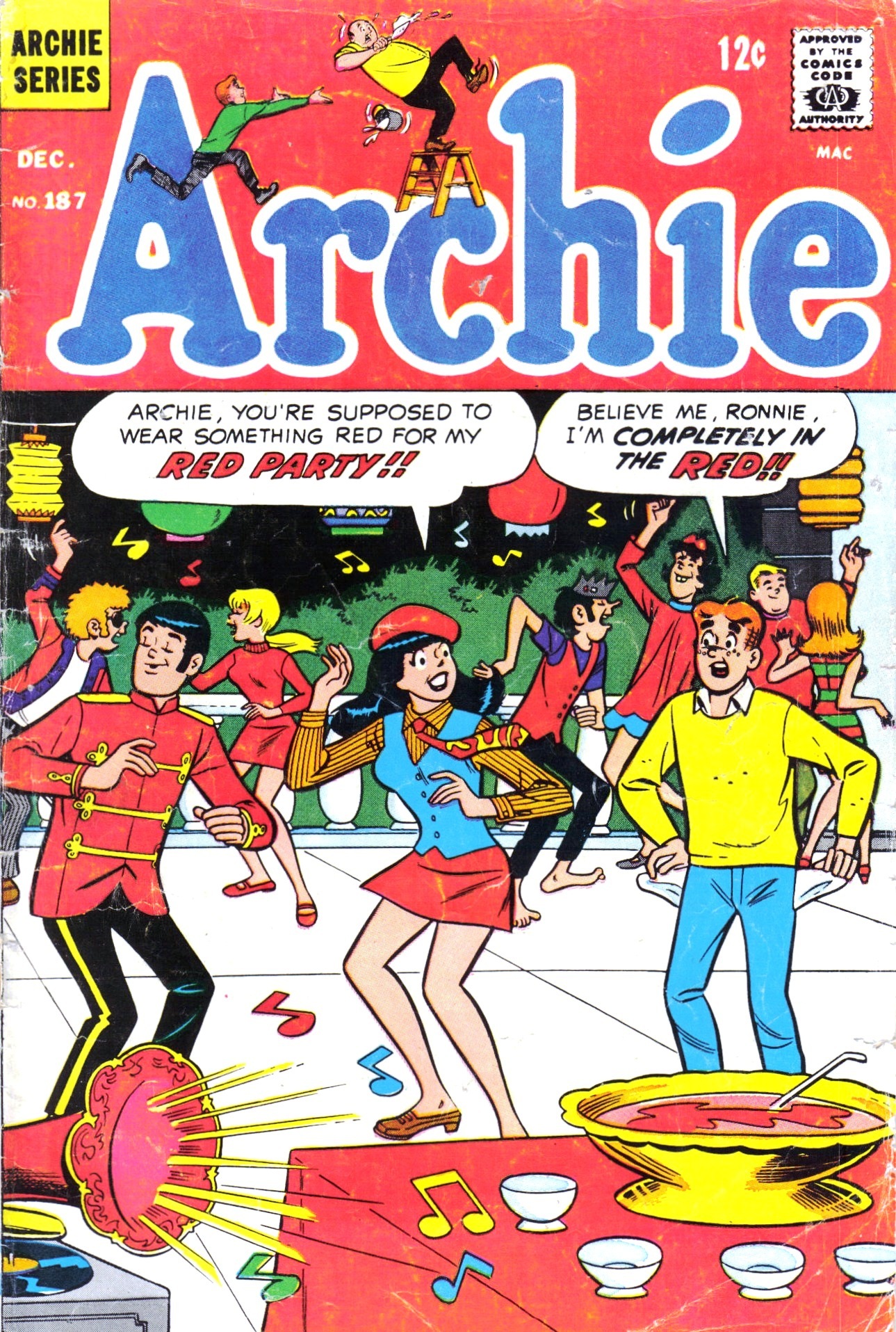 Read online Archie (1960) comic -  Issue #187 - 1