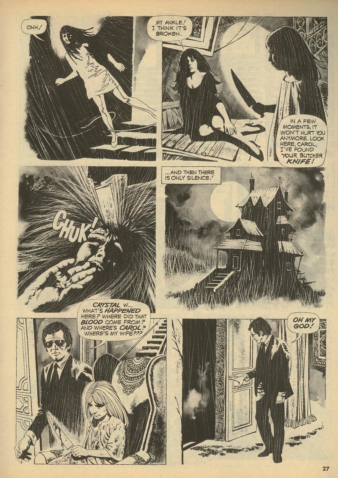 Read online Vampirella (1969) comic -  Issue #25 - 27