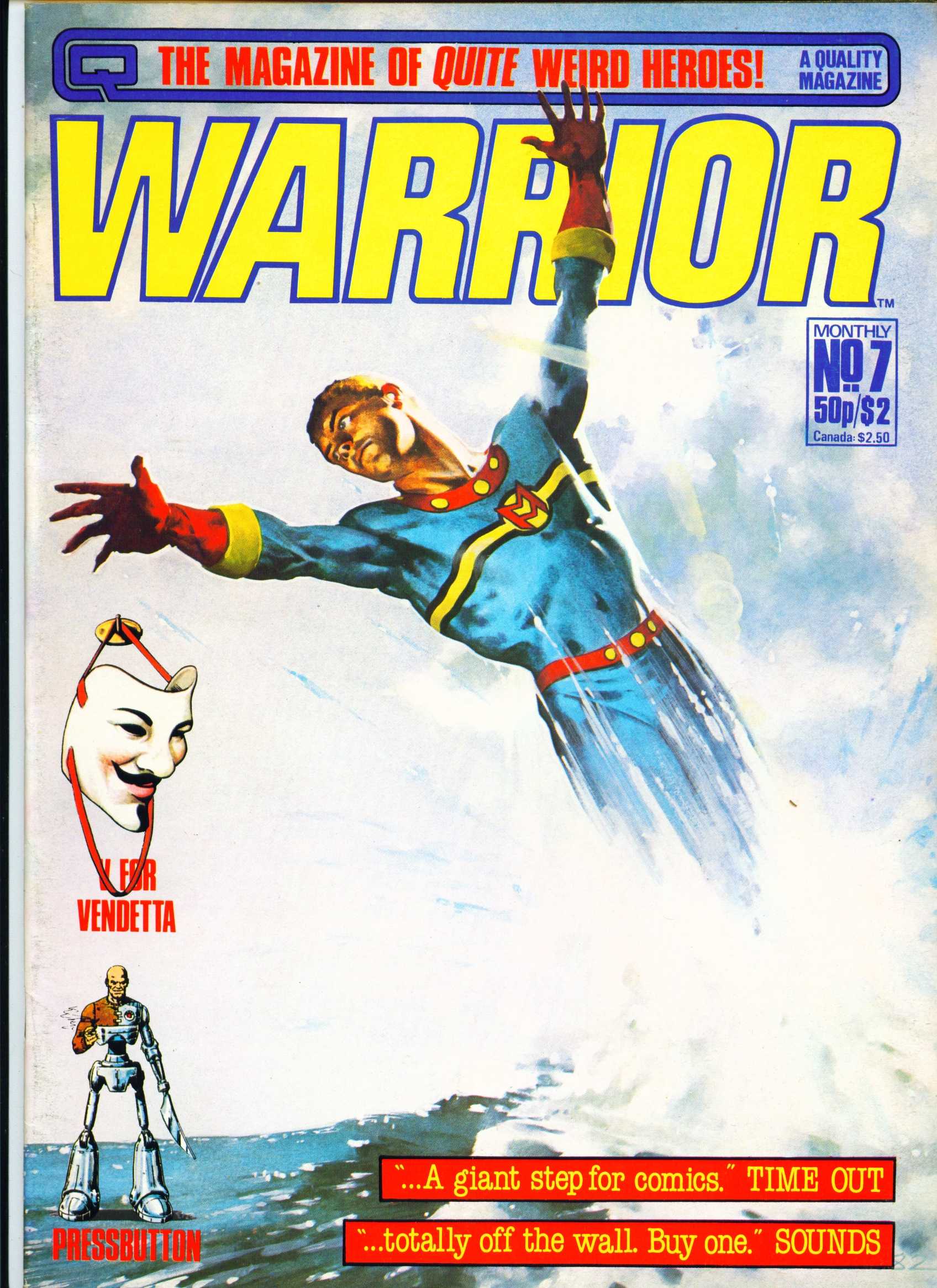 Read online Warrior comic -  Issue #7 - 1