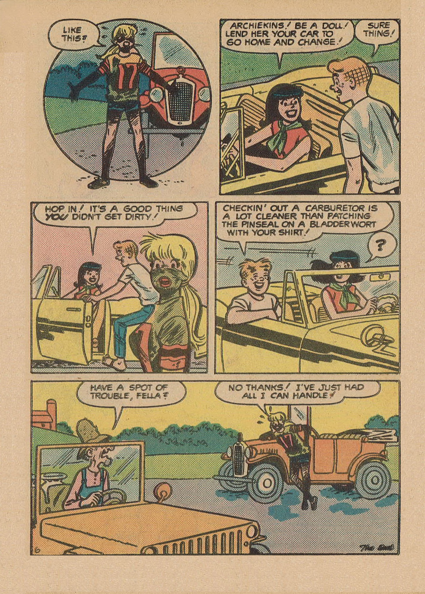 Read online Betty and Veronica Digest Magazine comic -  Issue #9 - 126