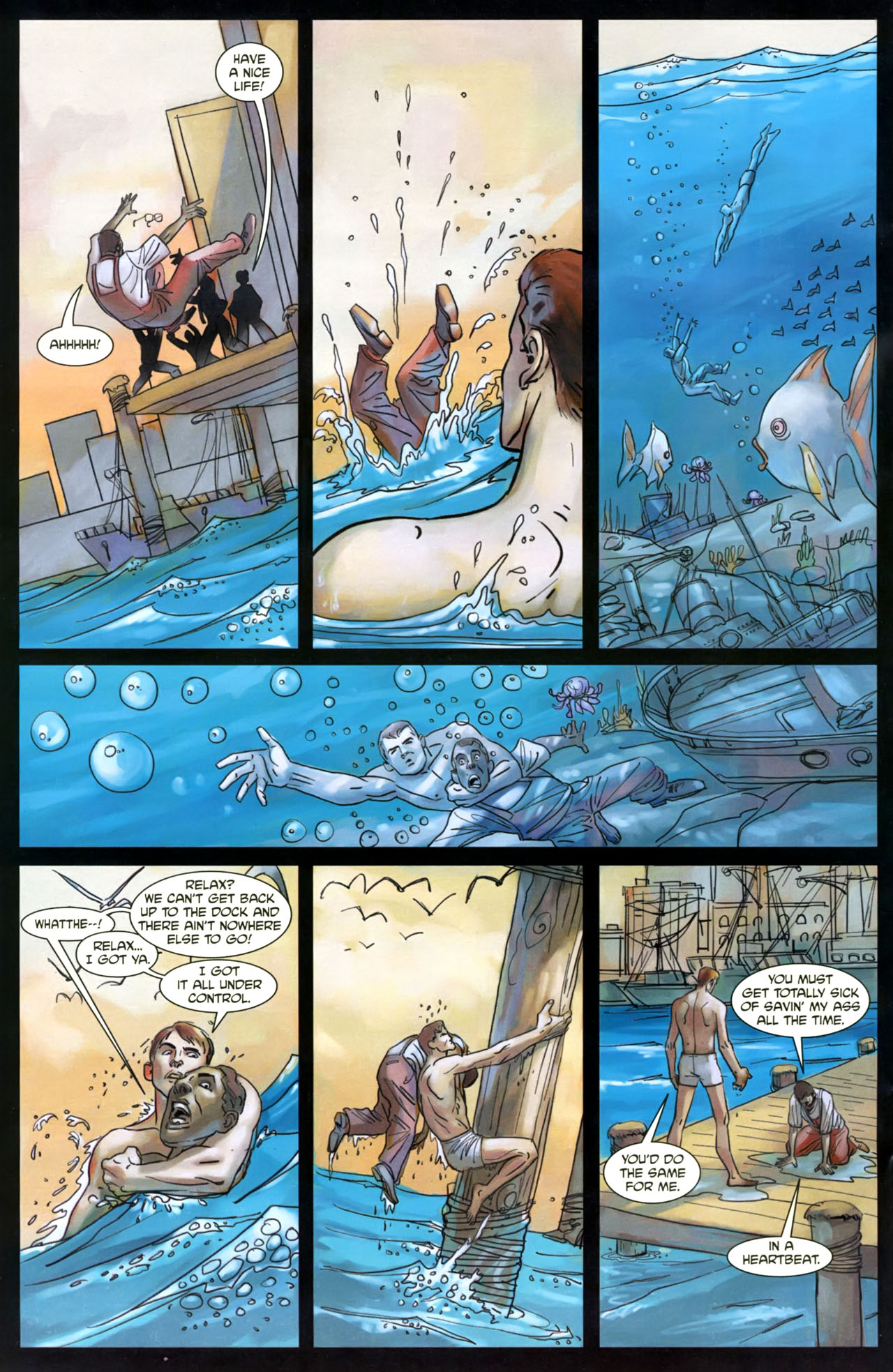 Read online Ed Burns' Dock Walloper comic -  Issue #3 - 6