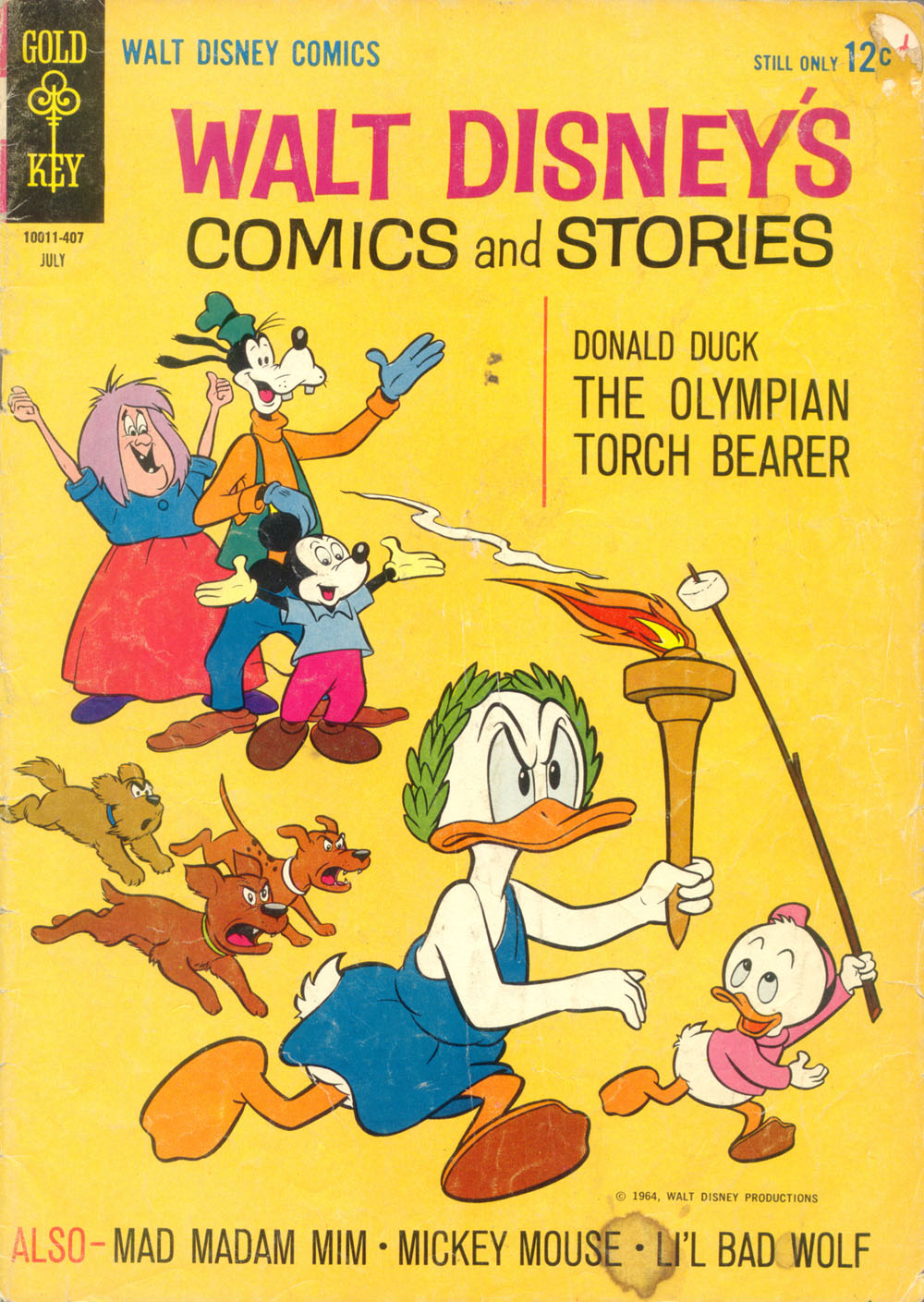 Read online Walt Disney's Comics and Stories comic -  Issue #286 - 1