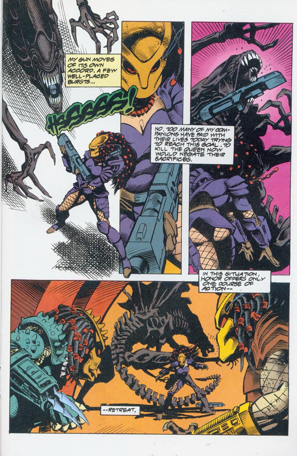 Read online Aliens vs. Predator: War comic -  Issue #0 - 22