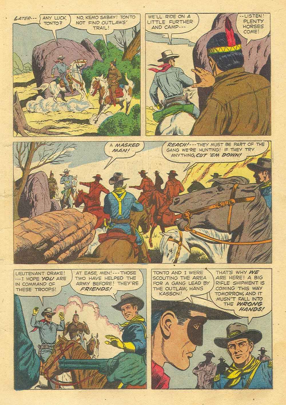 Read online The Lone Ranger (1948) comic -  Issue #86 - 19