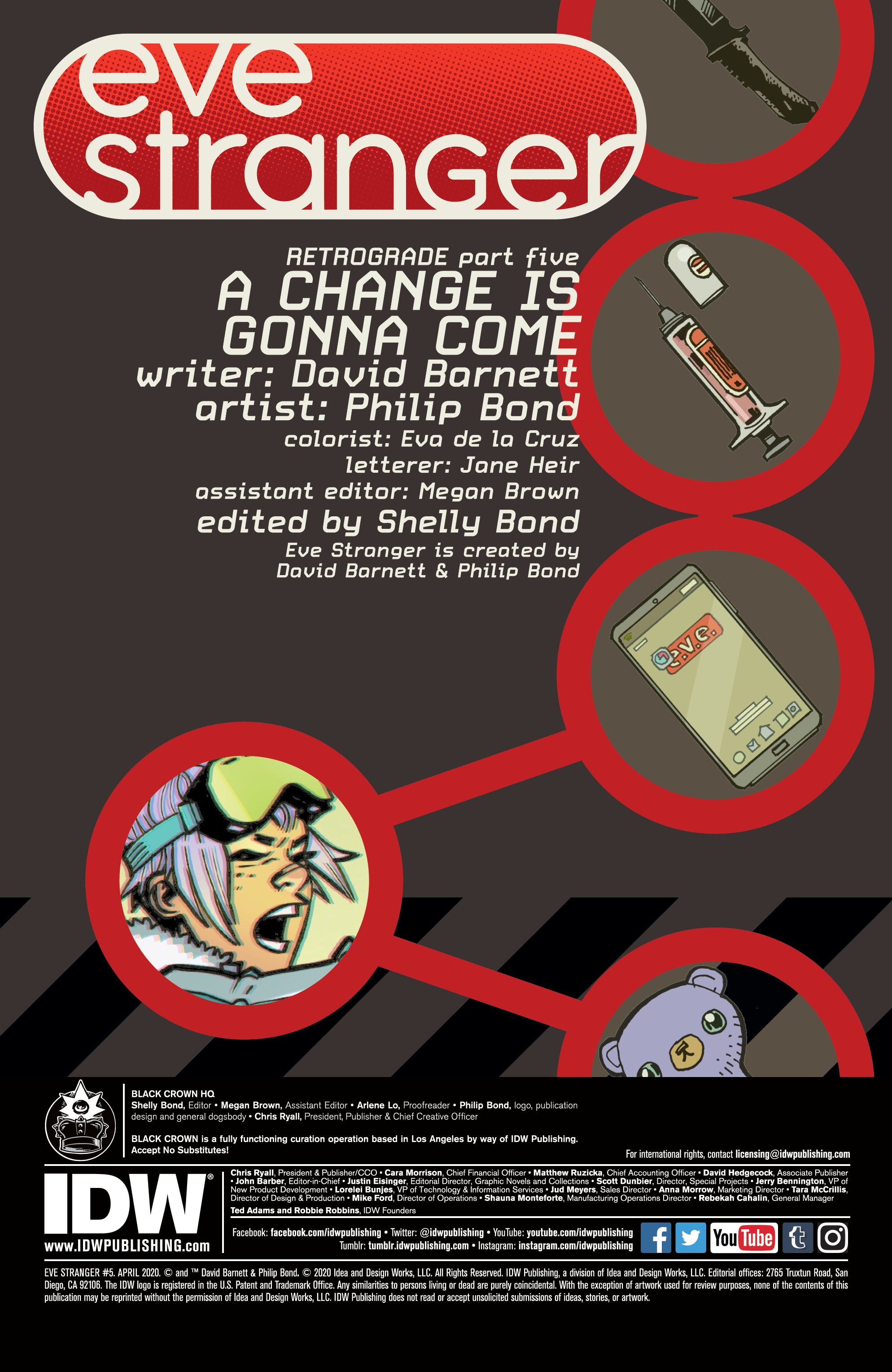 Read online Eve Stranger comic -  Issue #5 - 2