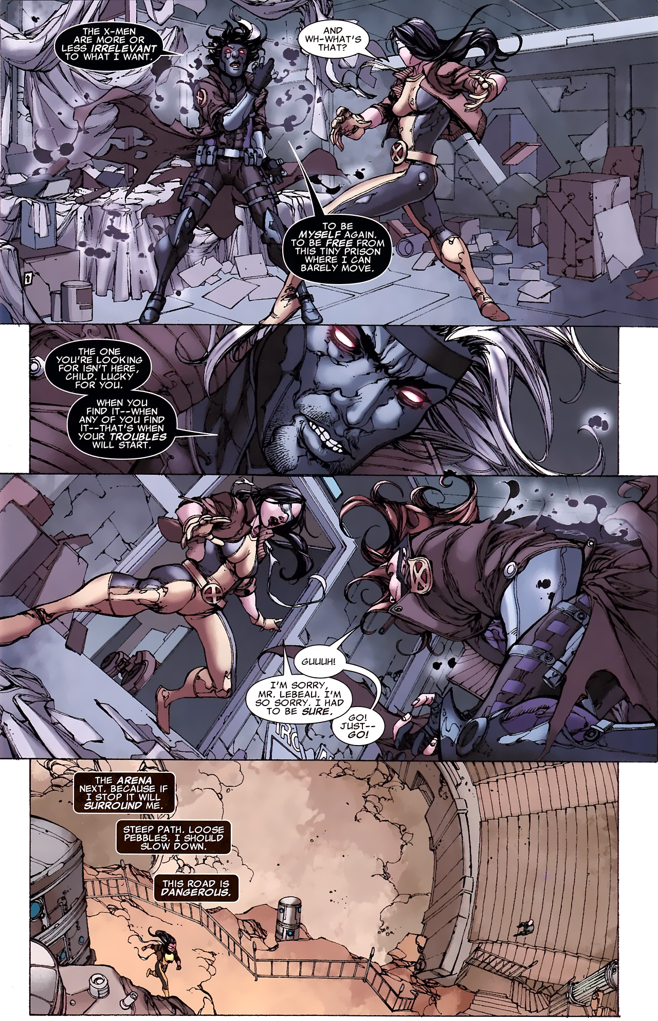 Read online X-Men Legacy (2008) comic -  Issue #244 - 8