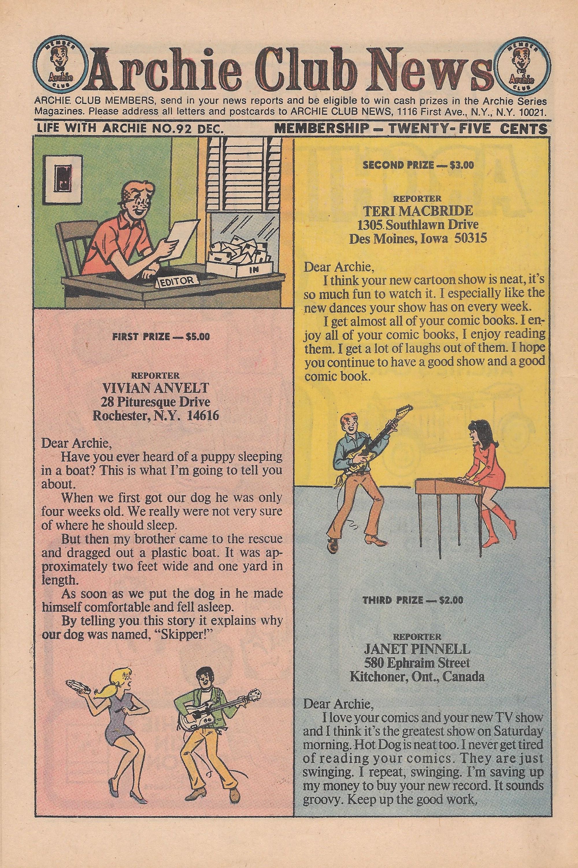 Read online Life With Archie (1958) comic -  Issue #92 - 10