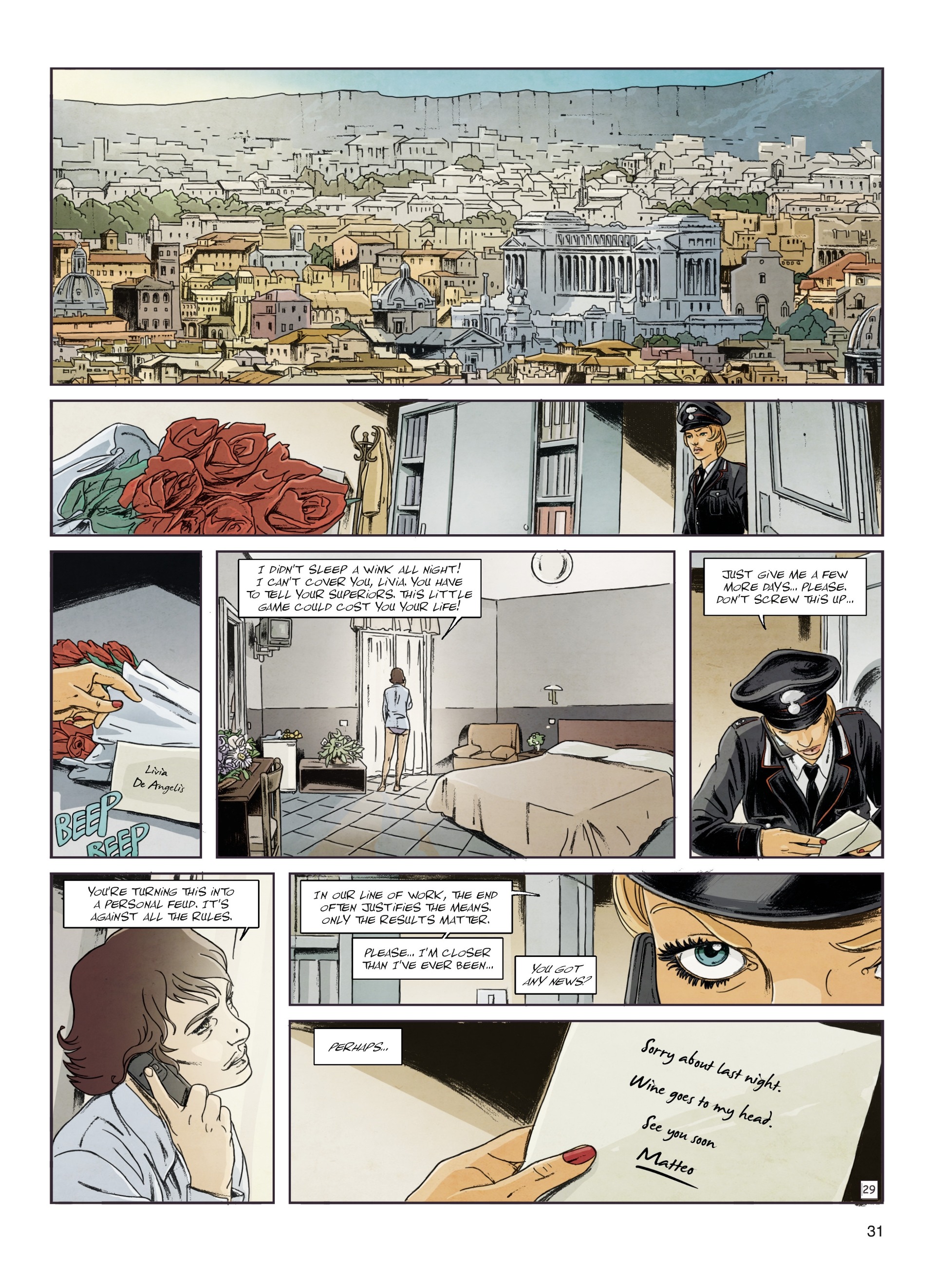 Read online Interpol comic -  Issue #3 - 31