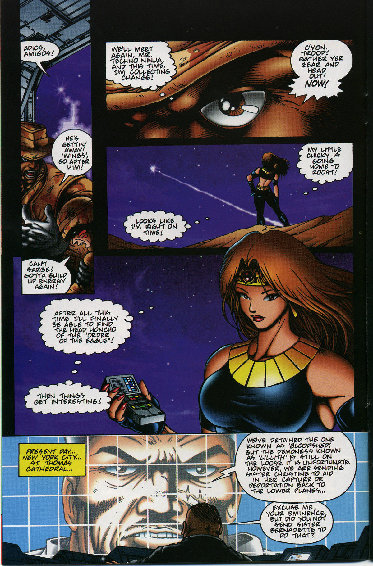 Read online Warrior Nun Areala: Rituals comic -  Issue #3 - 7