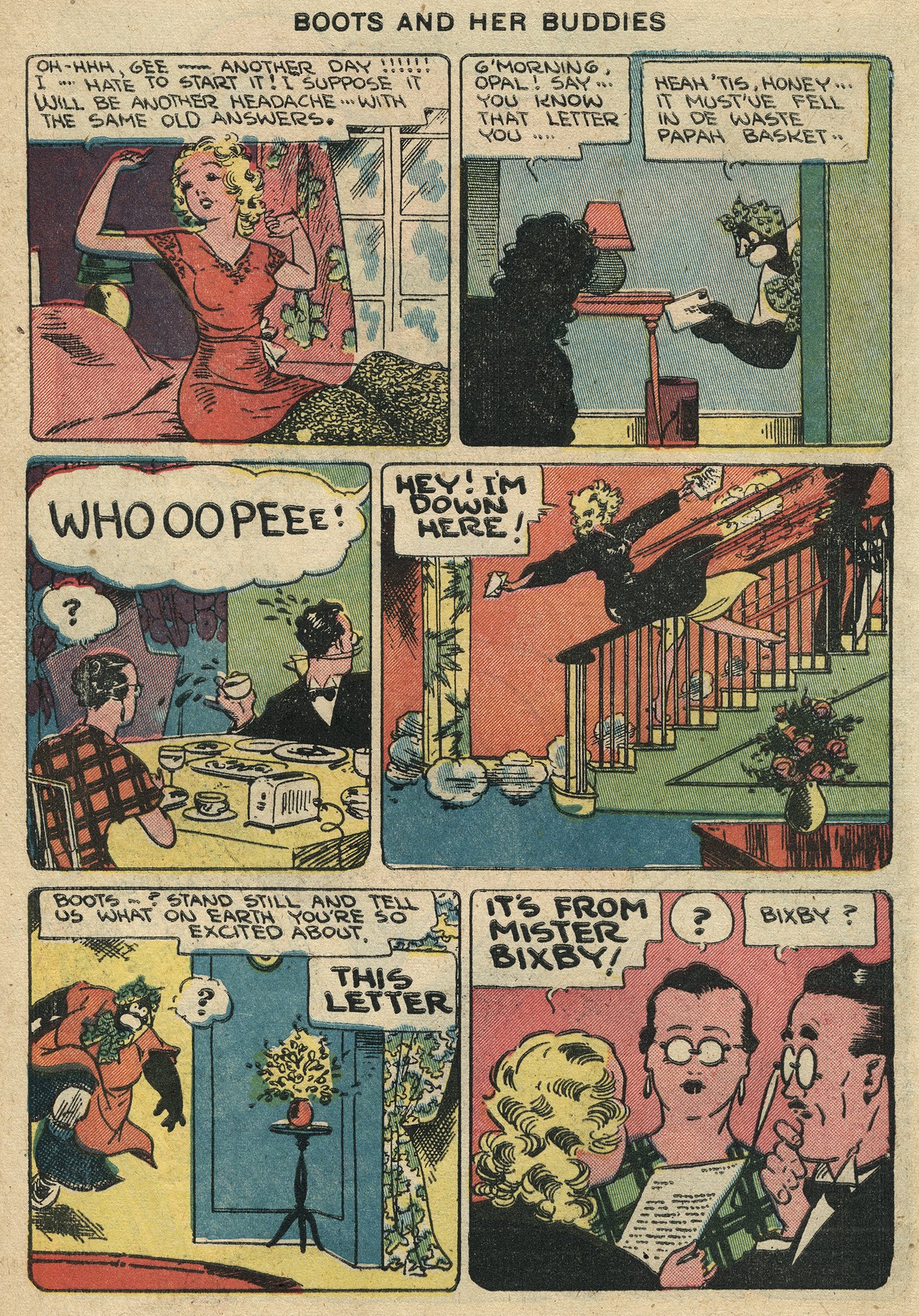 Read online Boots and Her Buddies (1948) comic -  Issue #6 - 4